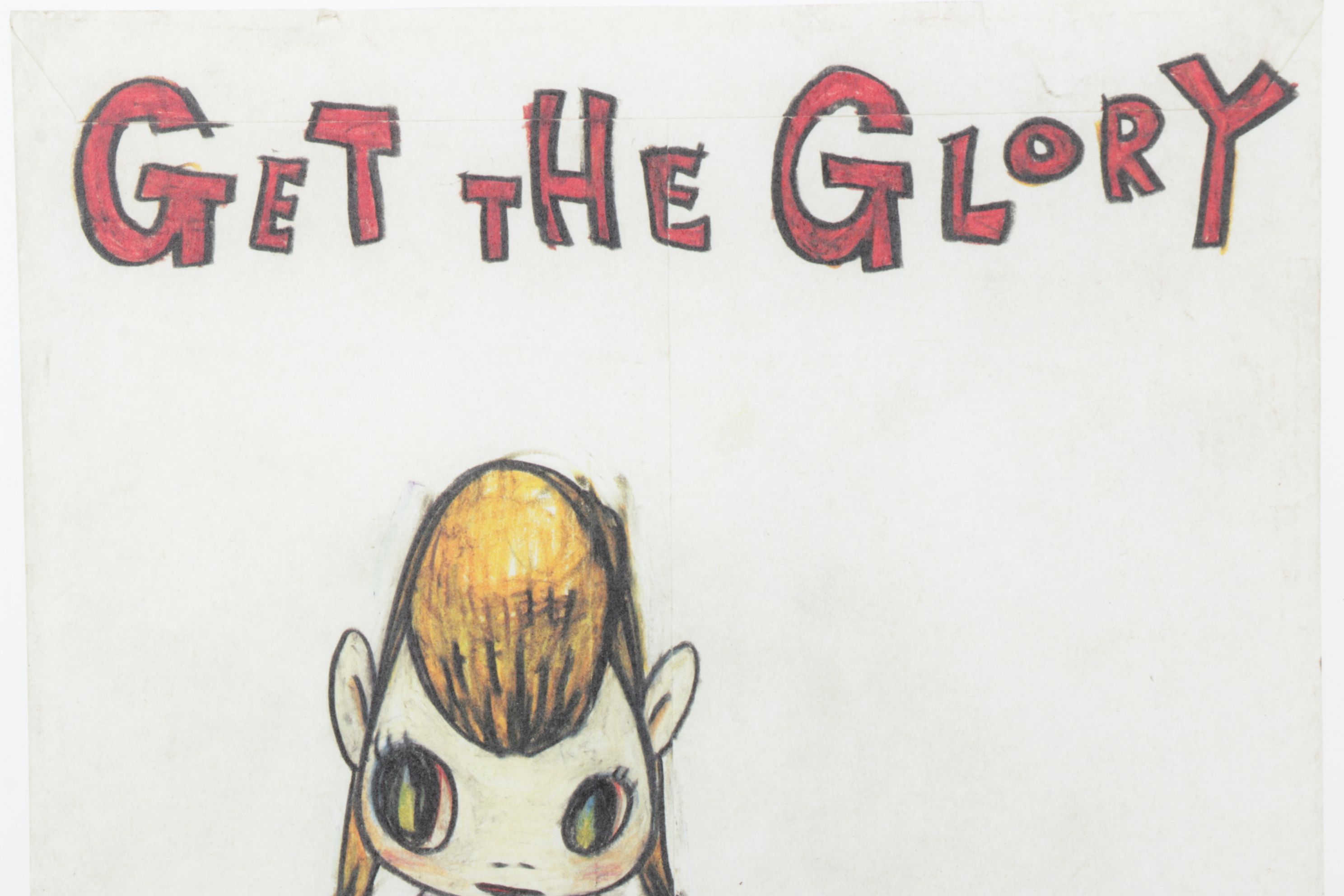 Yoshitomo Nara Offset Lithograph "Get the Glory"