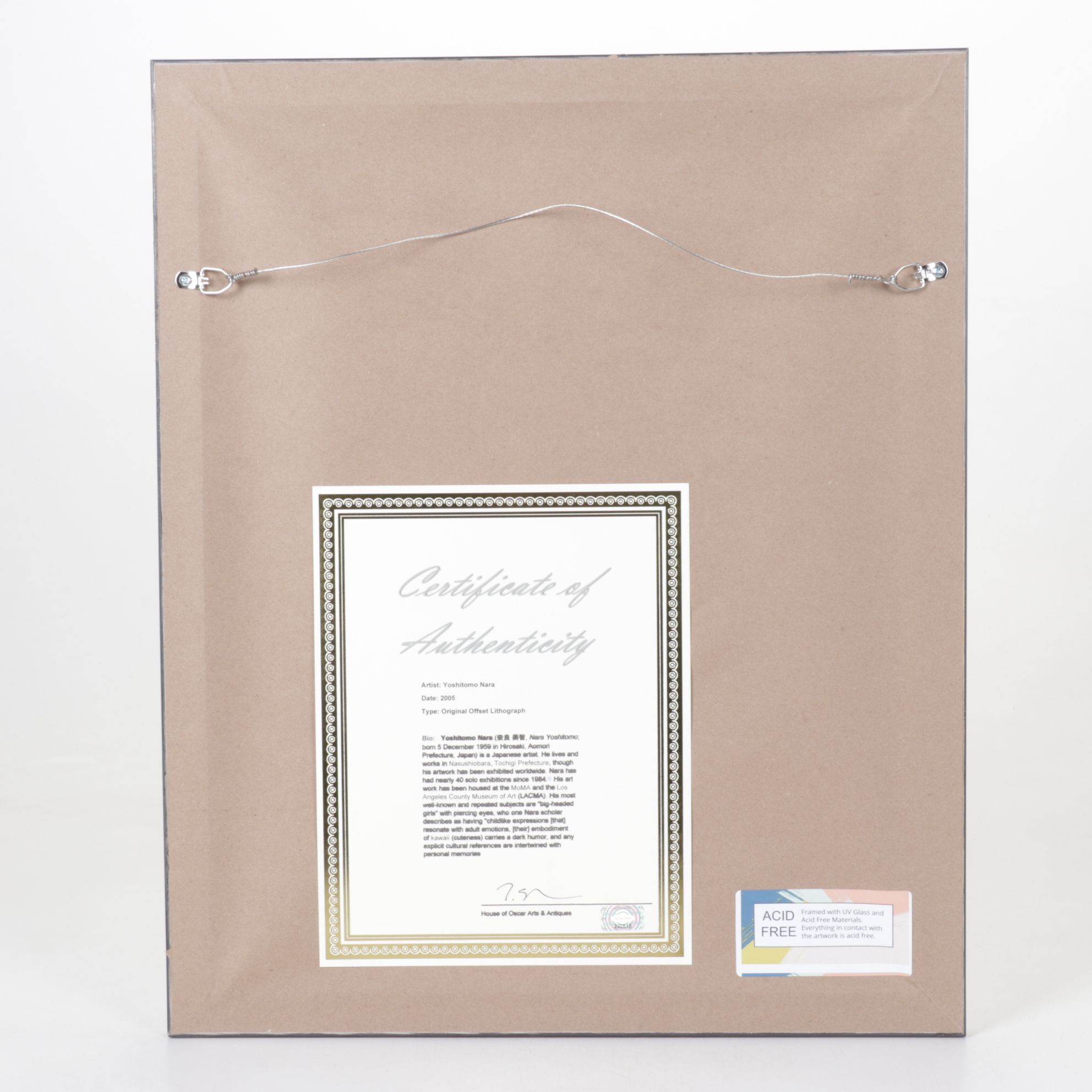 Yoshitomo Nara Offset Lithograph "Get the Glory"