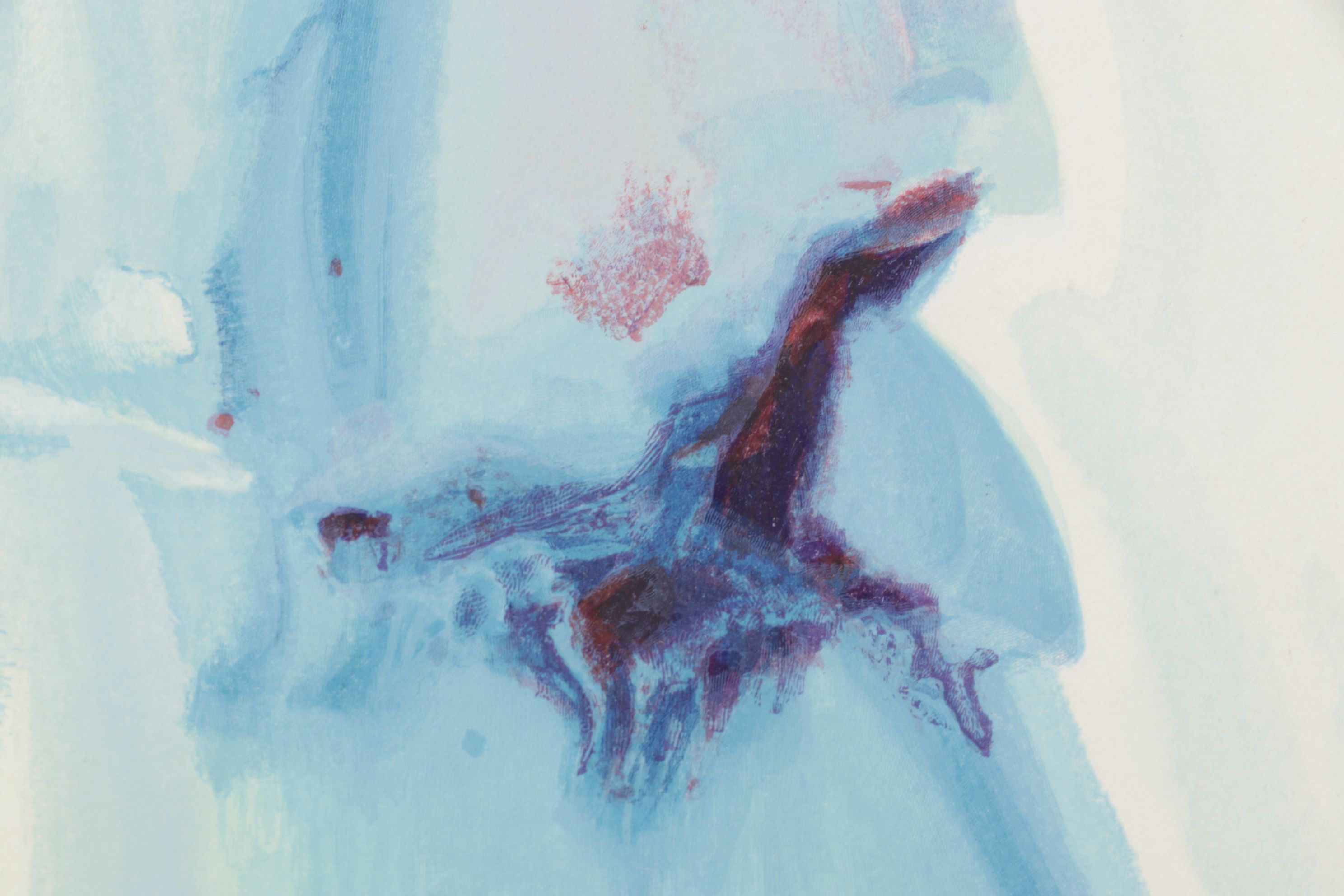 Salvador Dalí Wood Engraving "L'ange", 1964