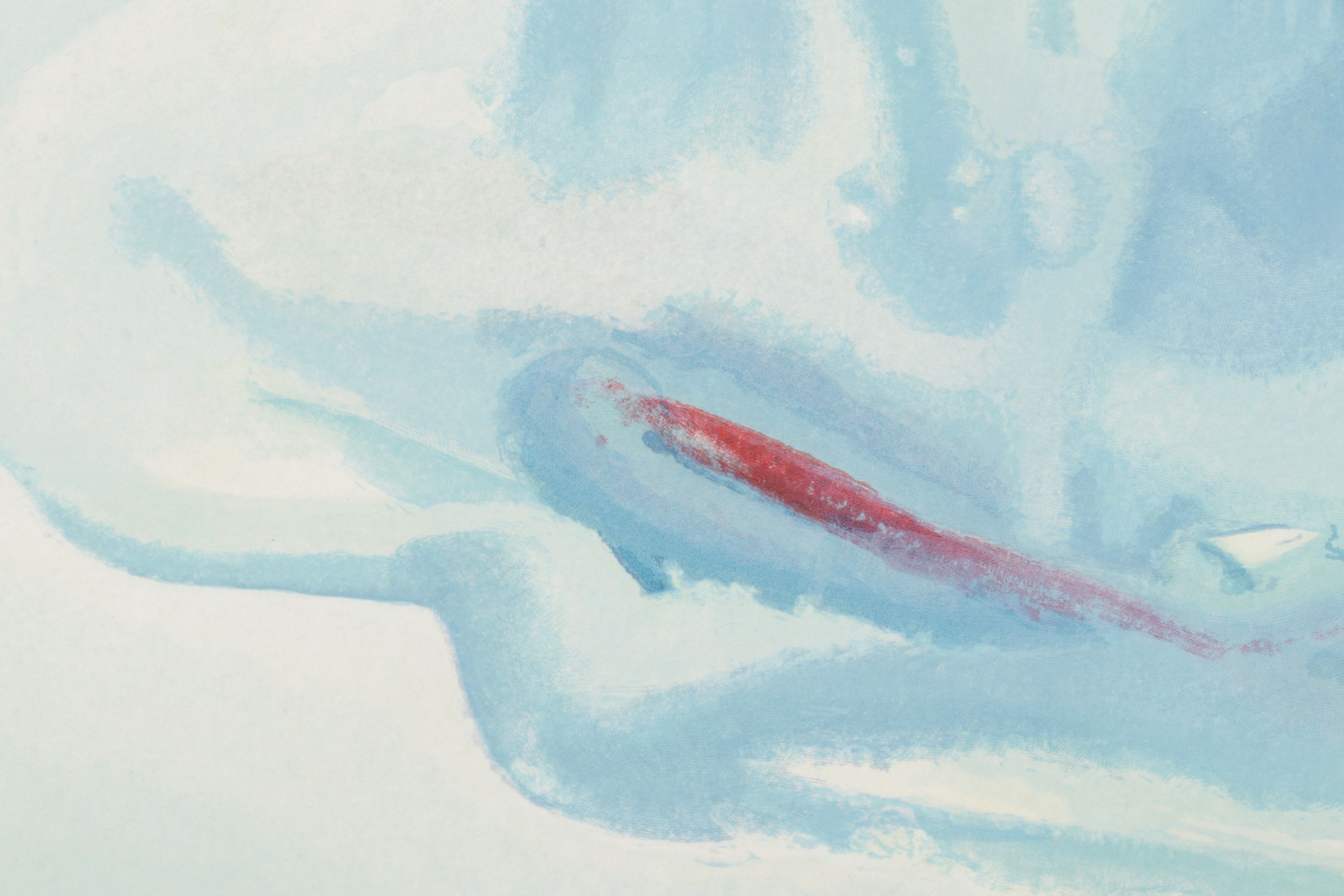 Salvador Dalí Wood Engraving "L'ange", 1964