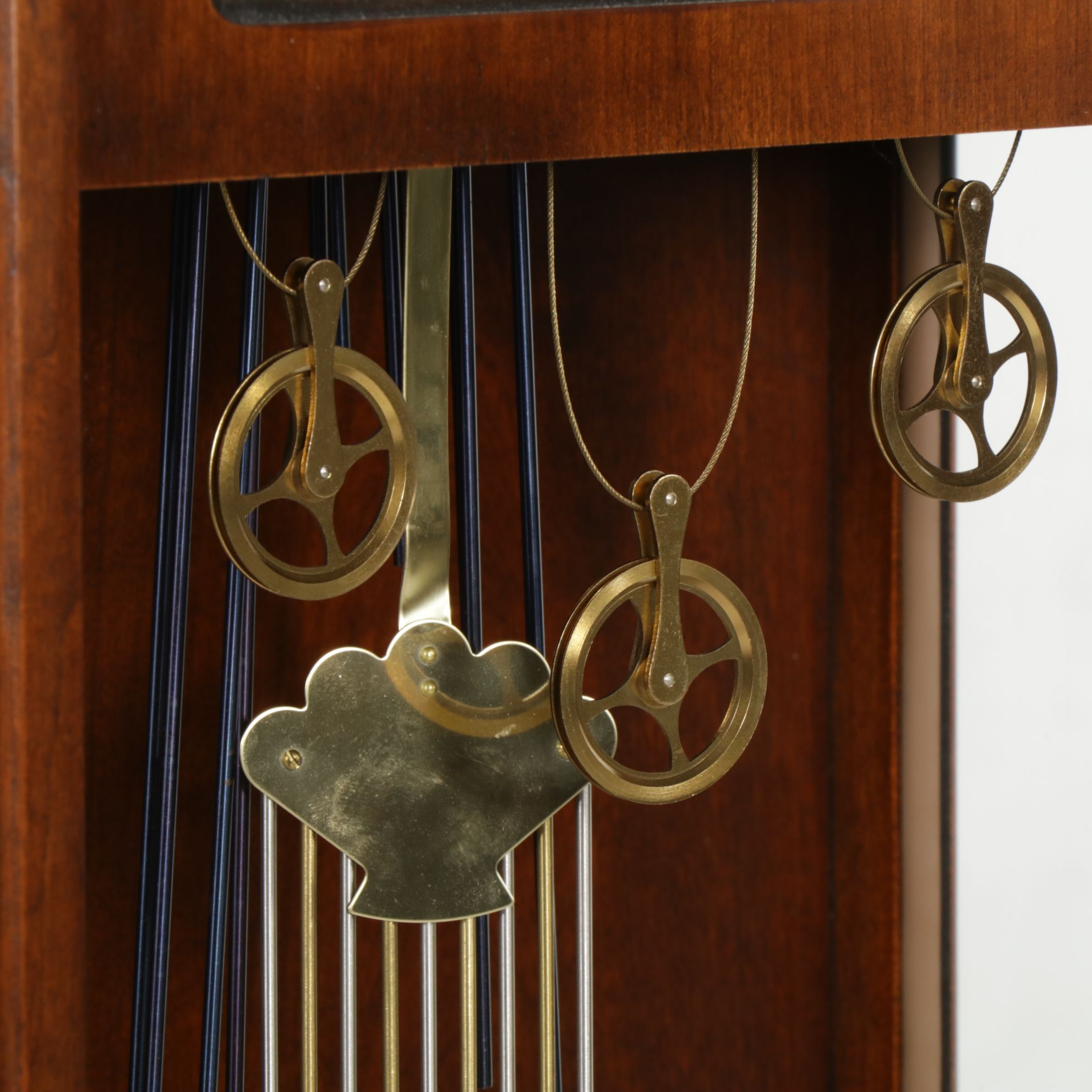 Pennsylvania House Walnut Cased Grandfather Clock