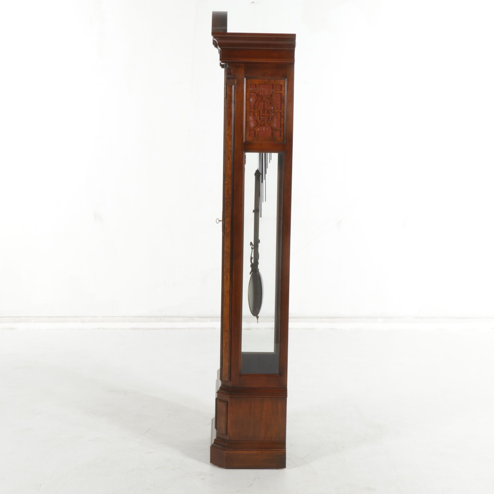 Pennsylvania House Walnut Cased Grandfather Clock