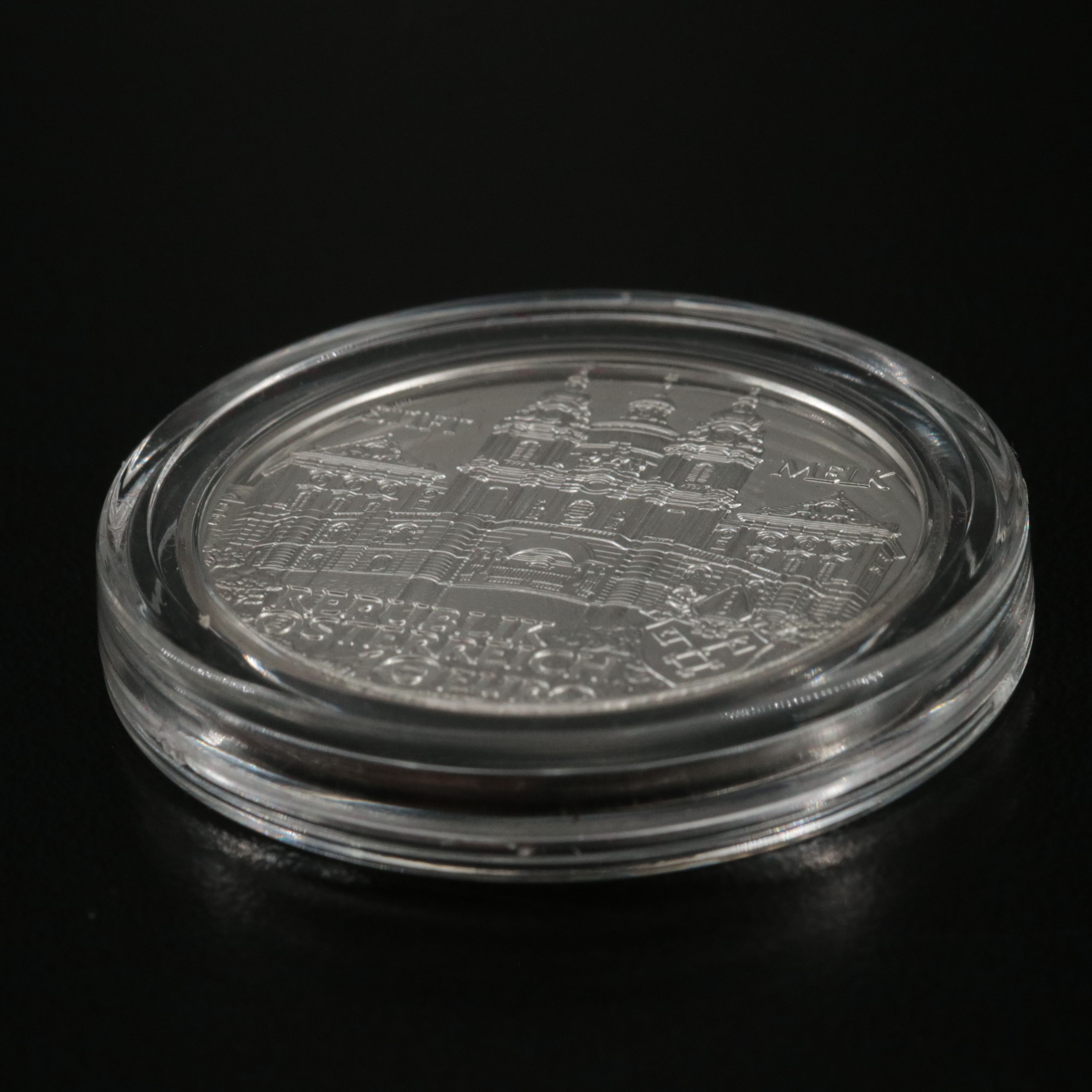 2007 Austria 10-Euro Melk Abbey Commemorative Proof Silver Coin