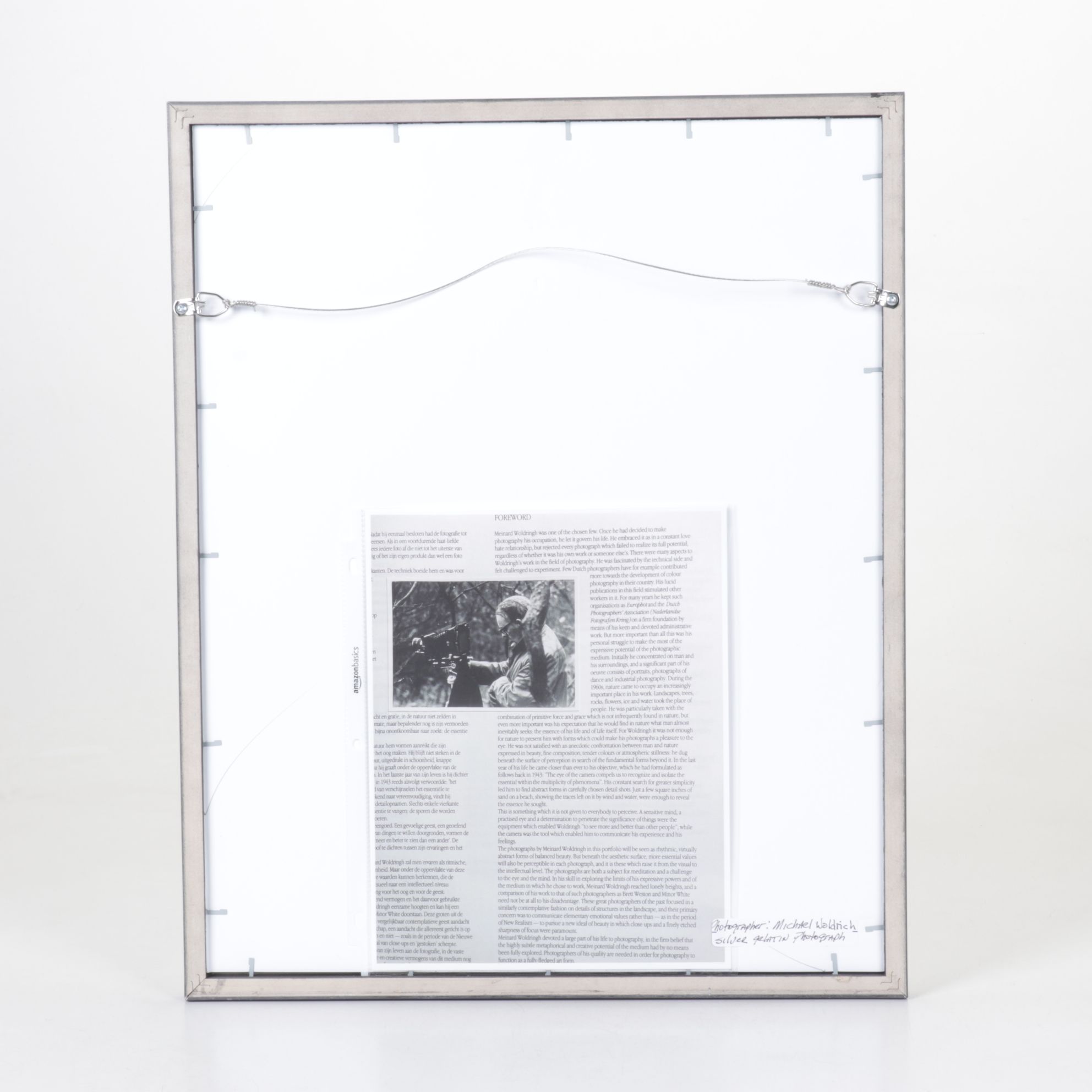 Meinard Woldringh Sivler Gelatin Abstract Photograph