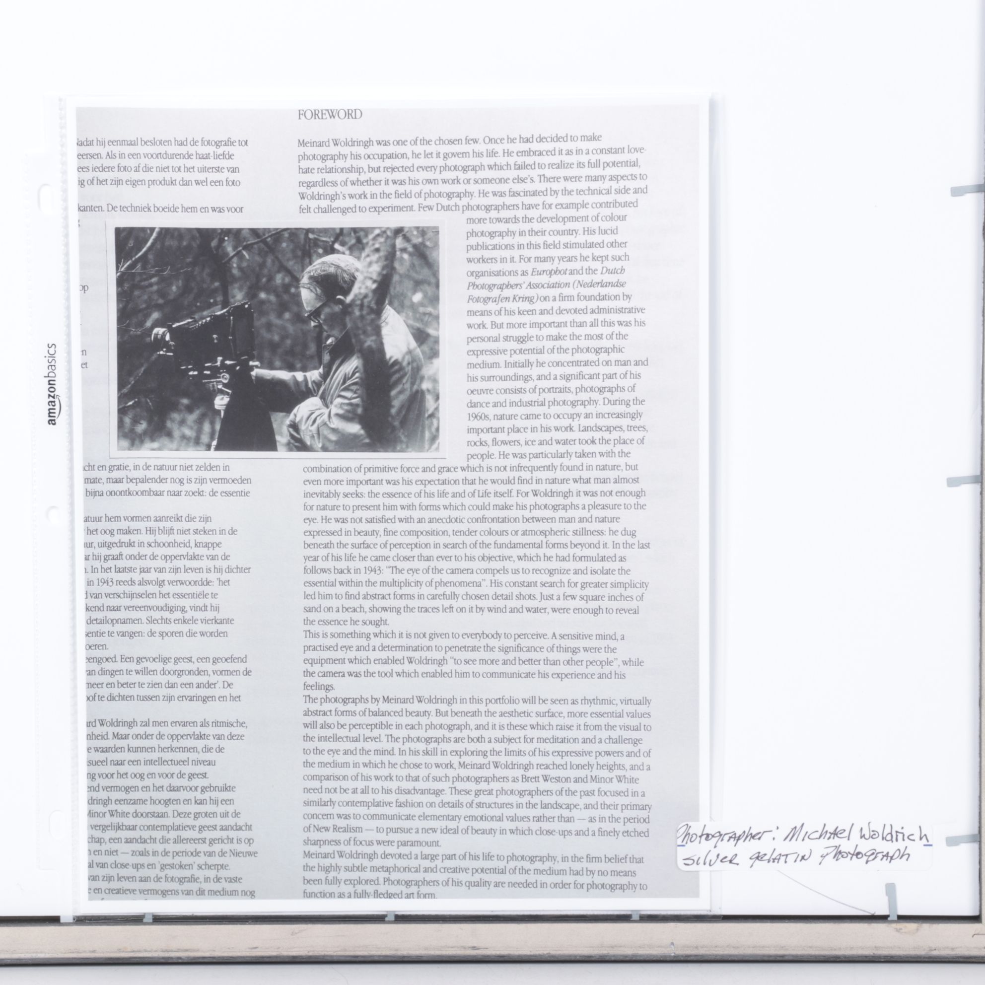 Meinard Woldringh Sivler Gelatin Abstract Photograph