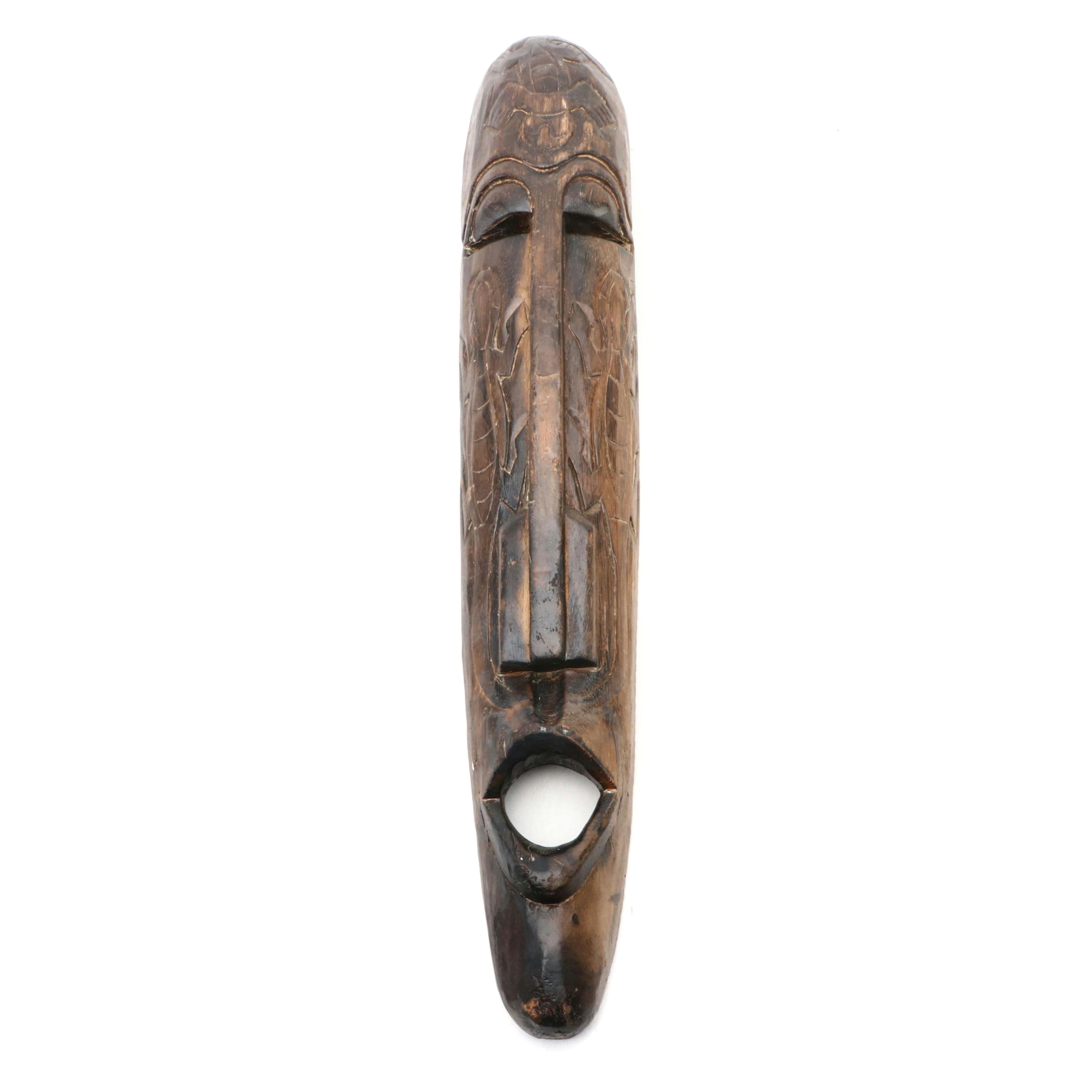 Balinese Souvenir Carved Wall Mask