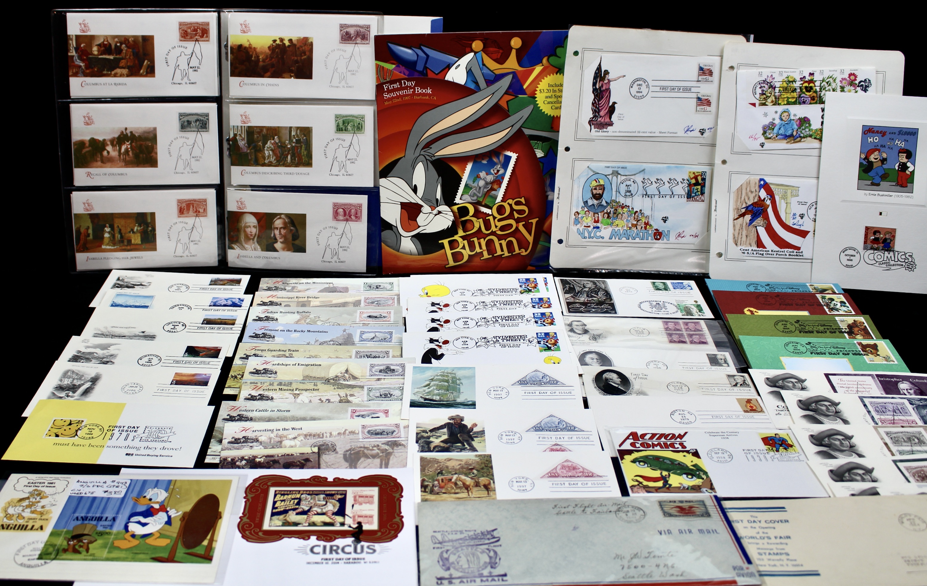 Lot of Sixty-Four Unusual Postal Covers