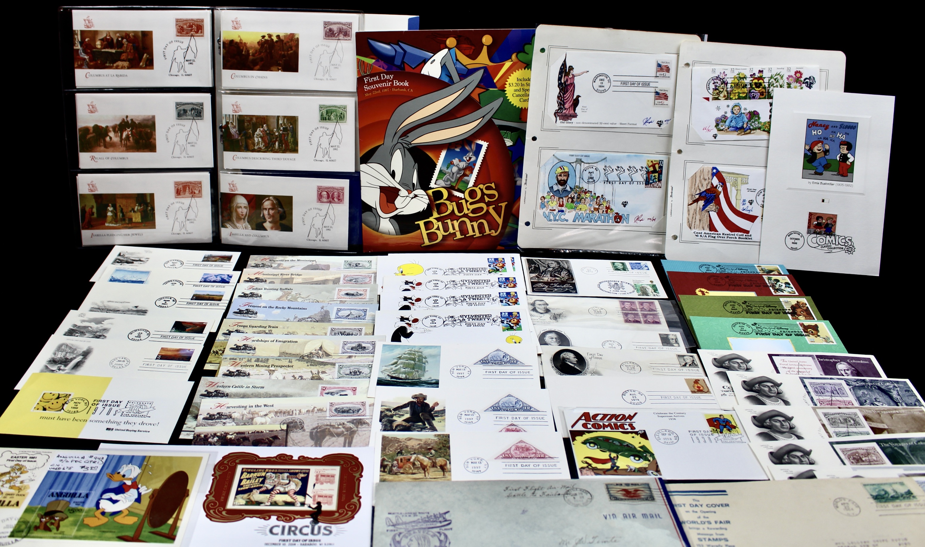 Lot of Sixty-Four Unusual Postal Covers