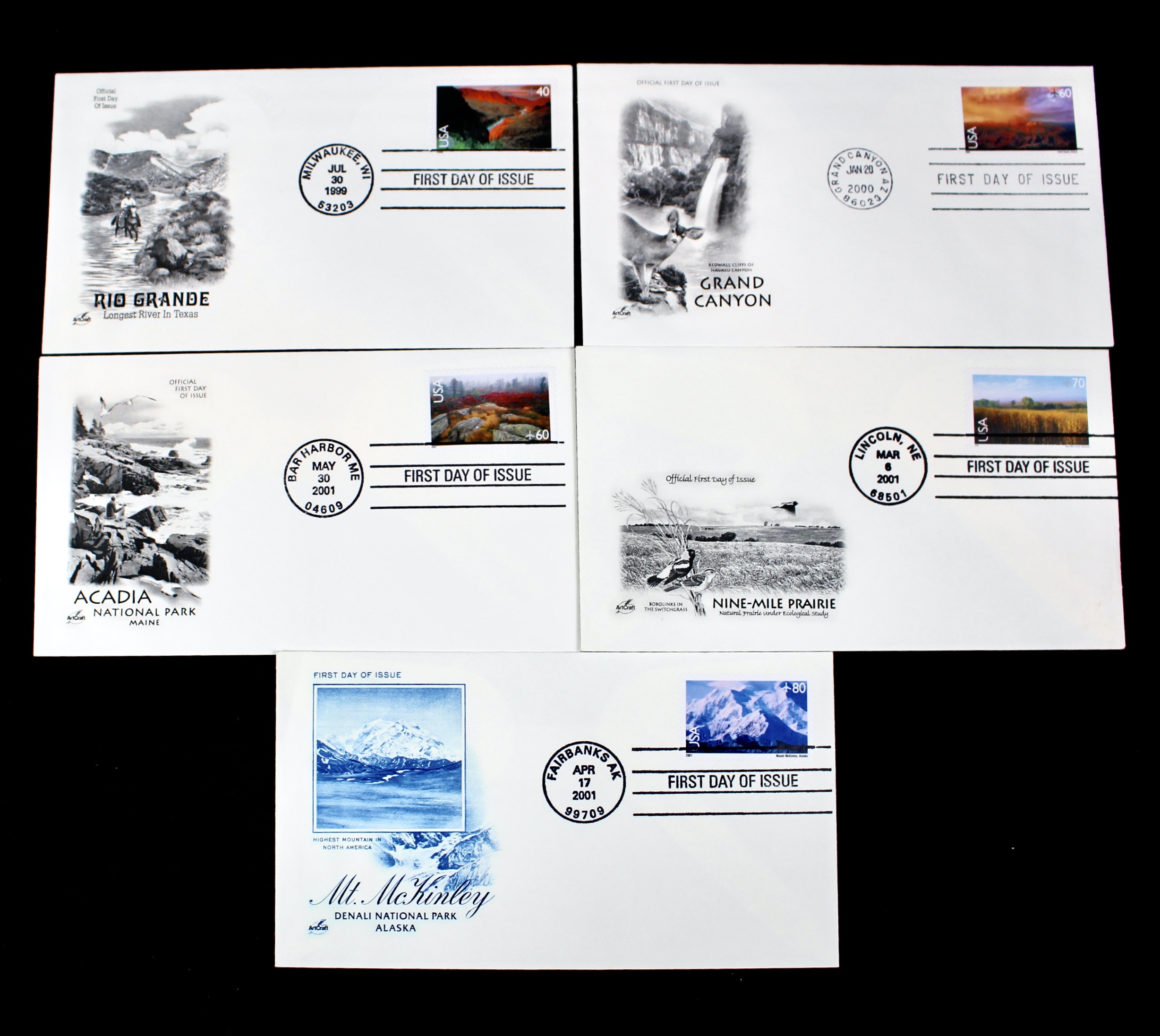 Lot of Sixty-Four Unusual Postal Covers