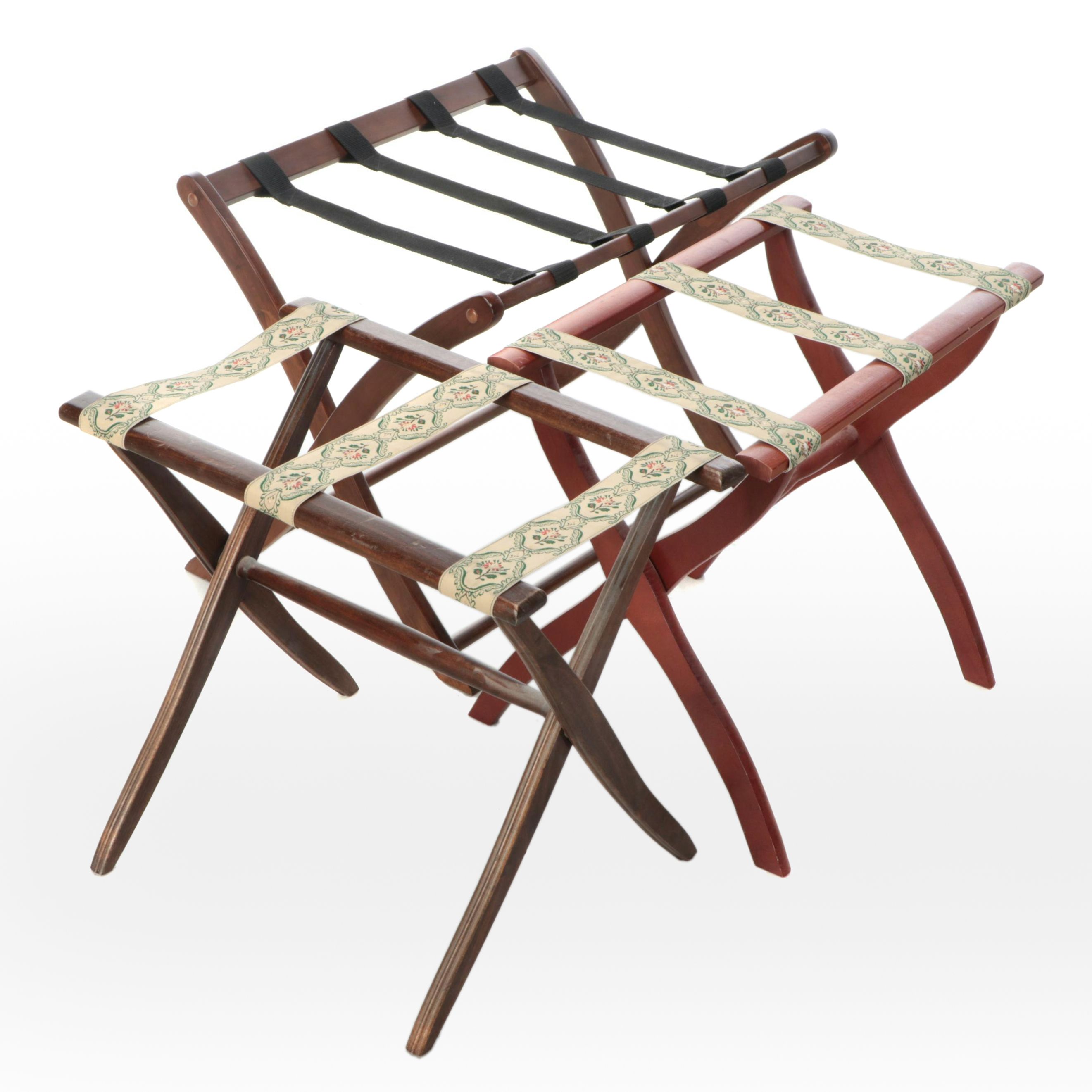 Folding Wooden Luggage Racks