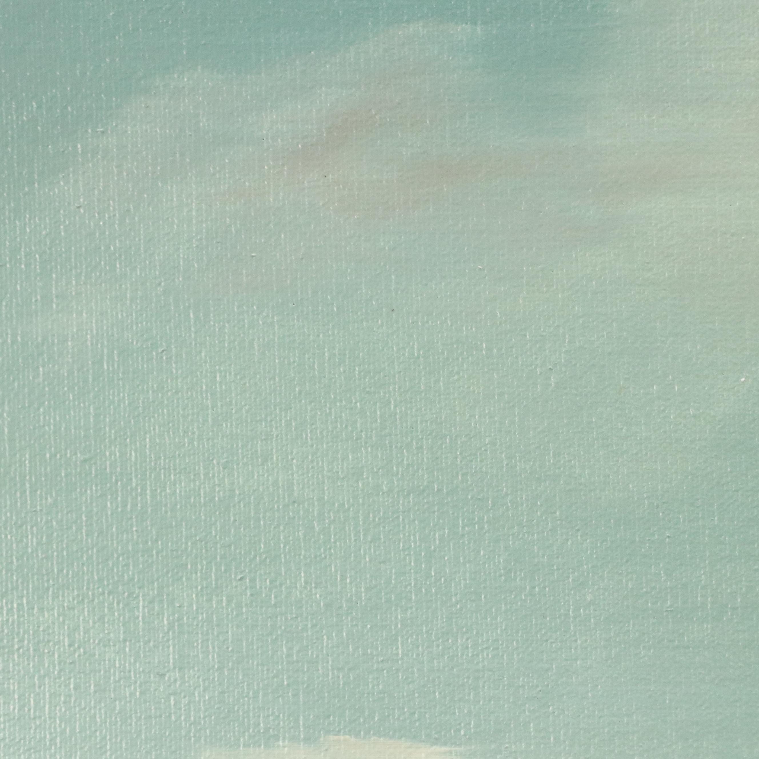 Nass Landscape Oil Painting with Cottage in Plains