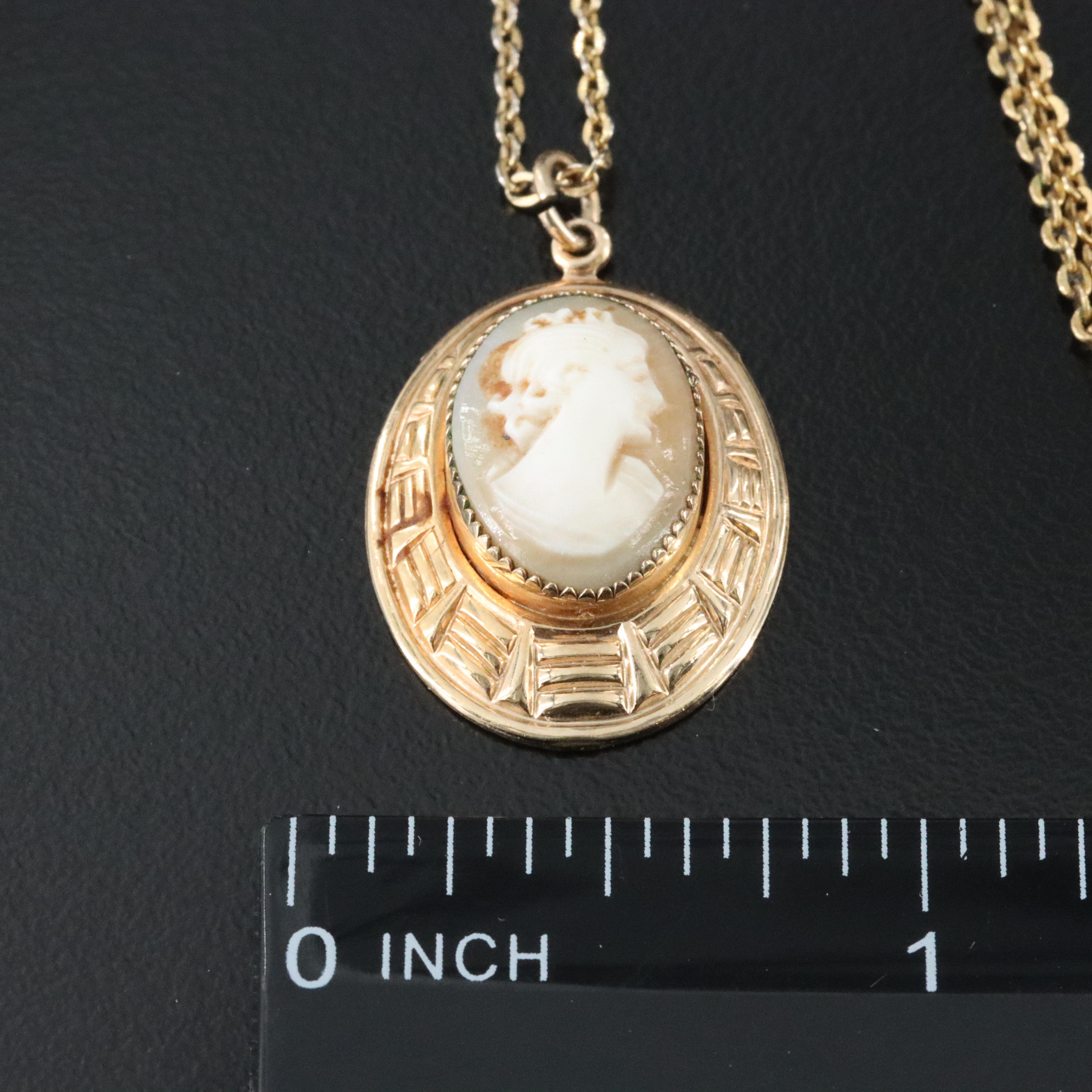 Krementz Featured in Vintage Shell Cameo Jewelry