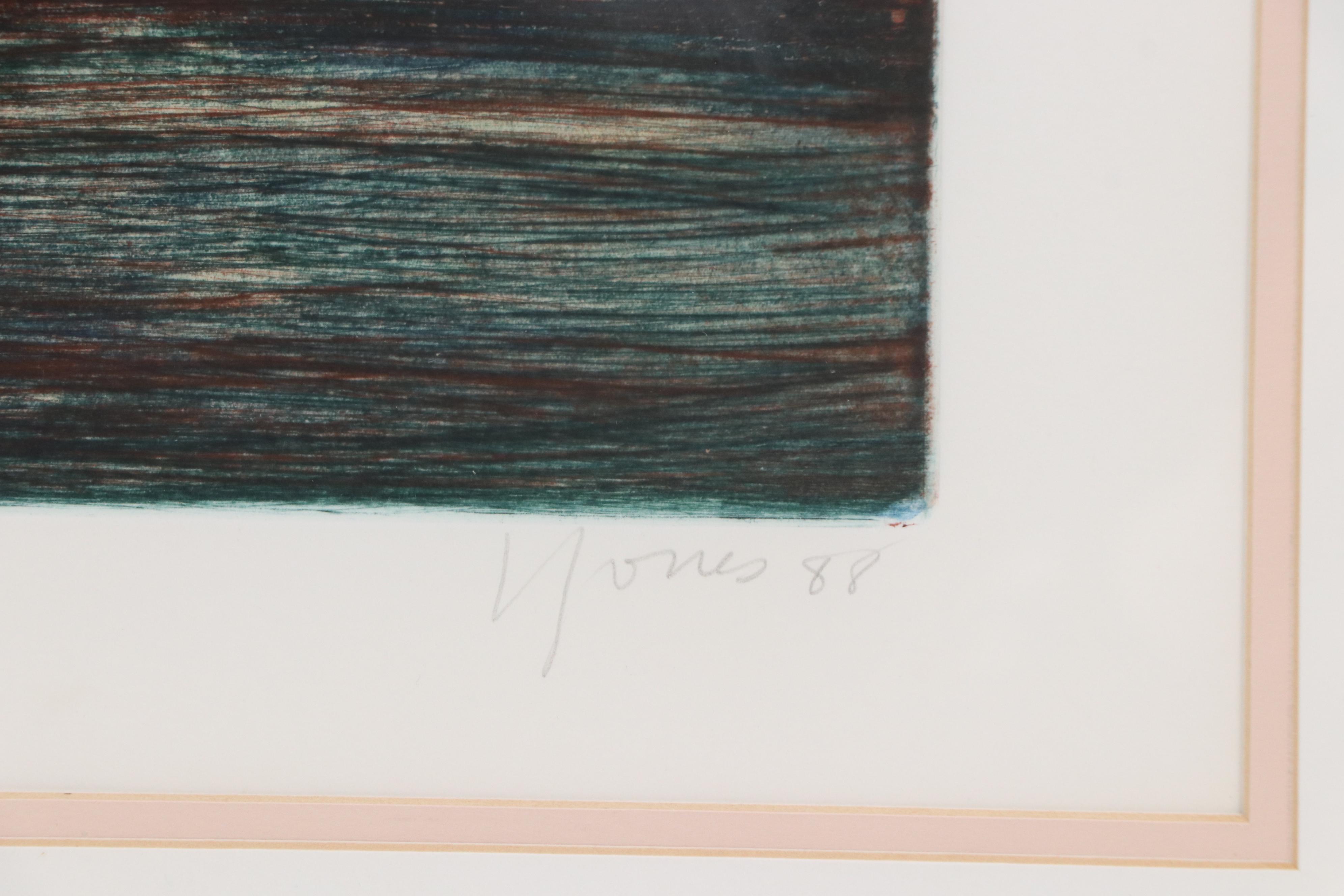 Floral Etching à la Poupée "Moth Orchids," 1988