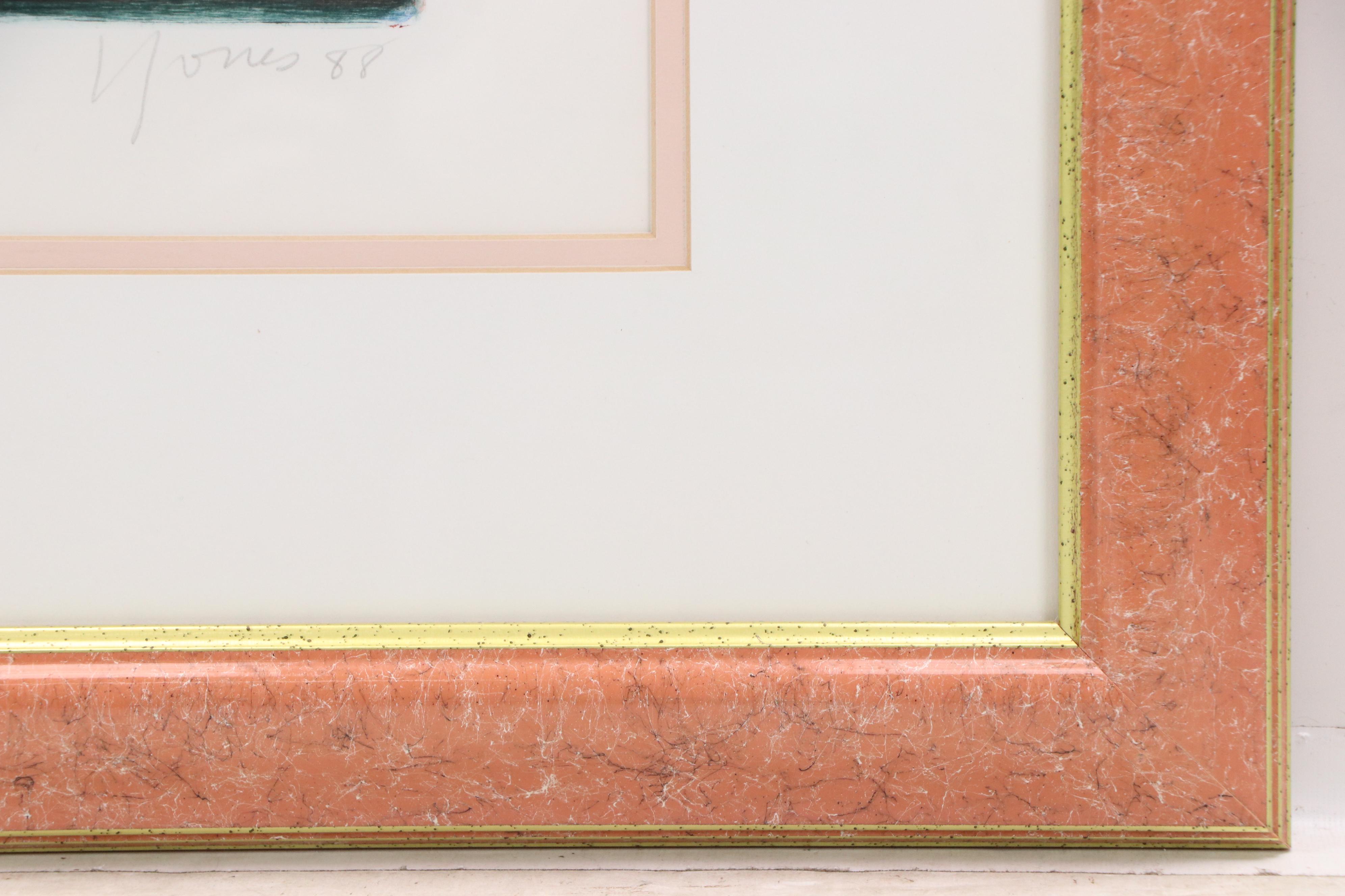 Floral Etching à la Poupée "Moth Orchids," 1988