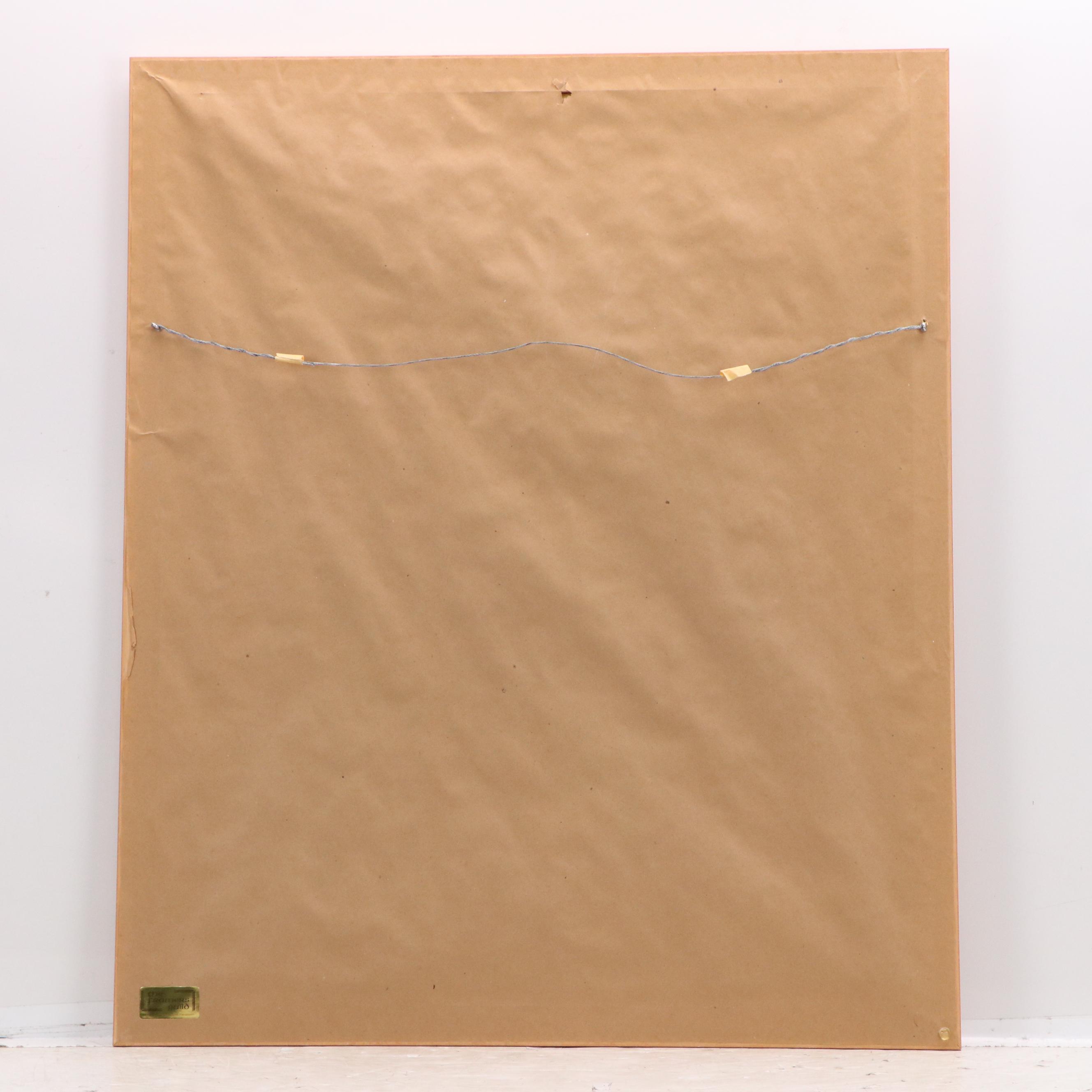 Floral Etching à la Poupée "Moth Orchids," 1988