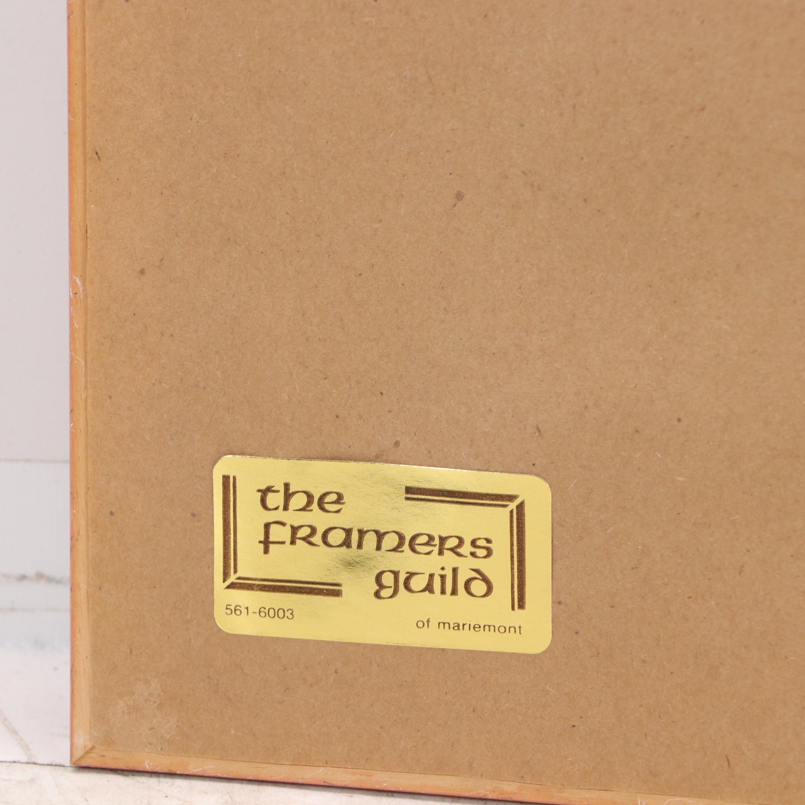 Floral Etching à la Poupée "Moth Orchids," 1988