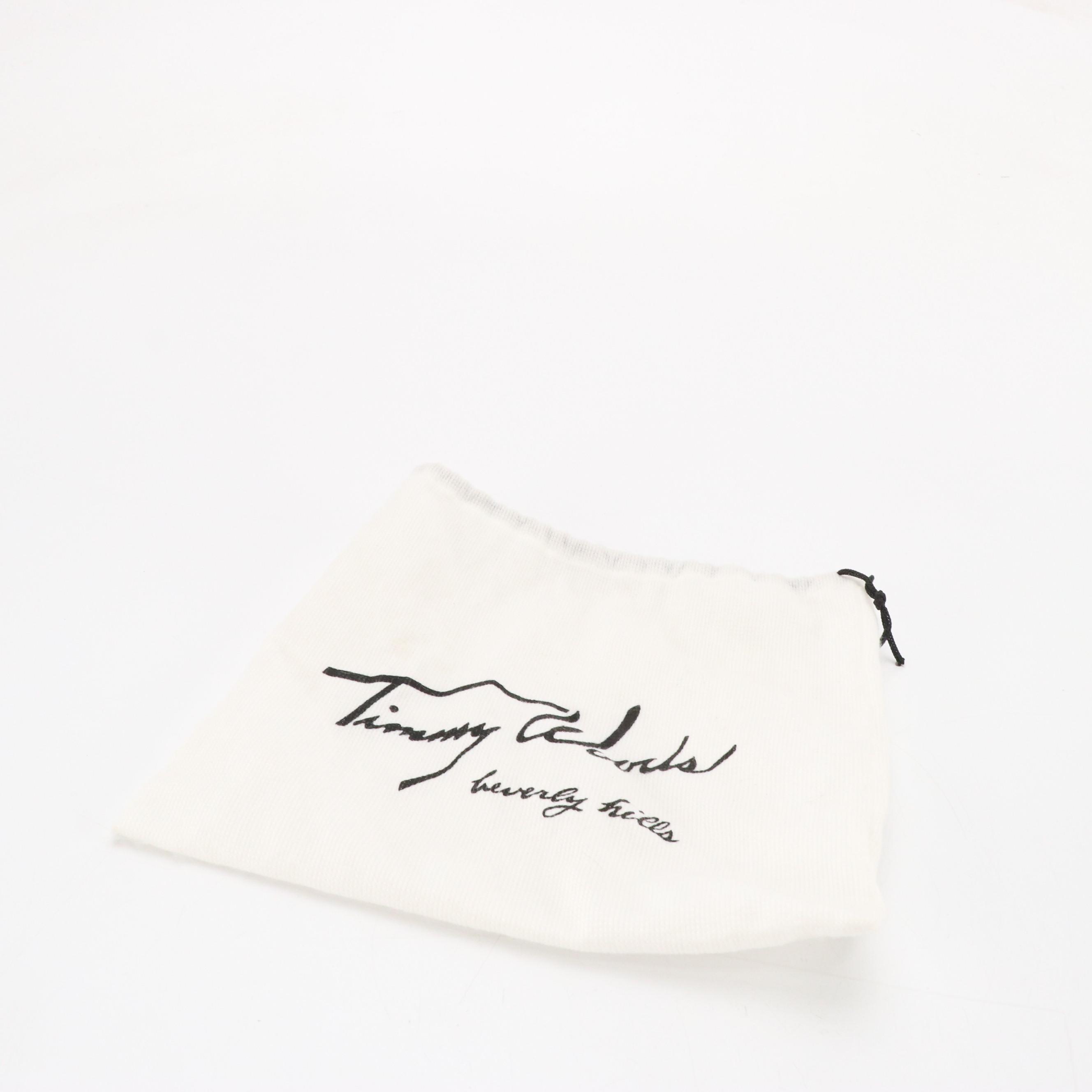 Timmy Woods Hand-Carved and Painted Wooden Santa Claus Bag