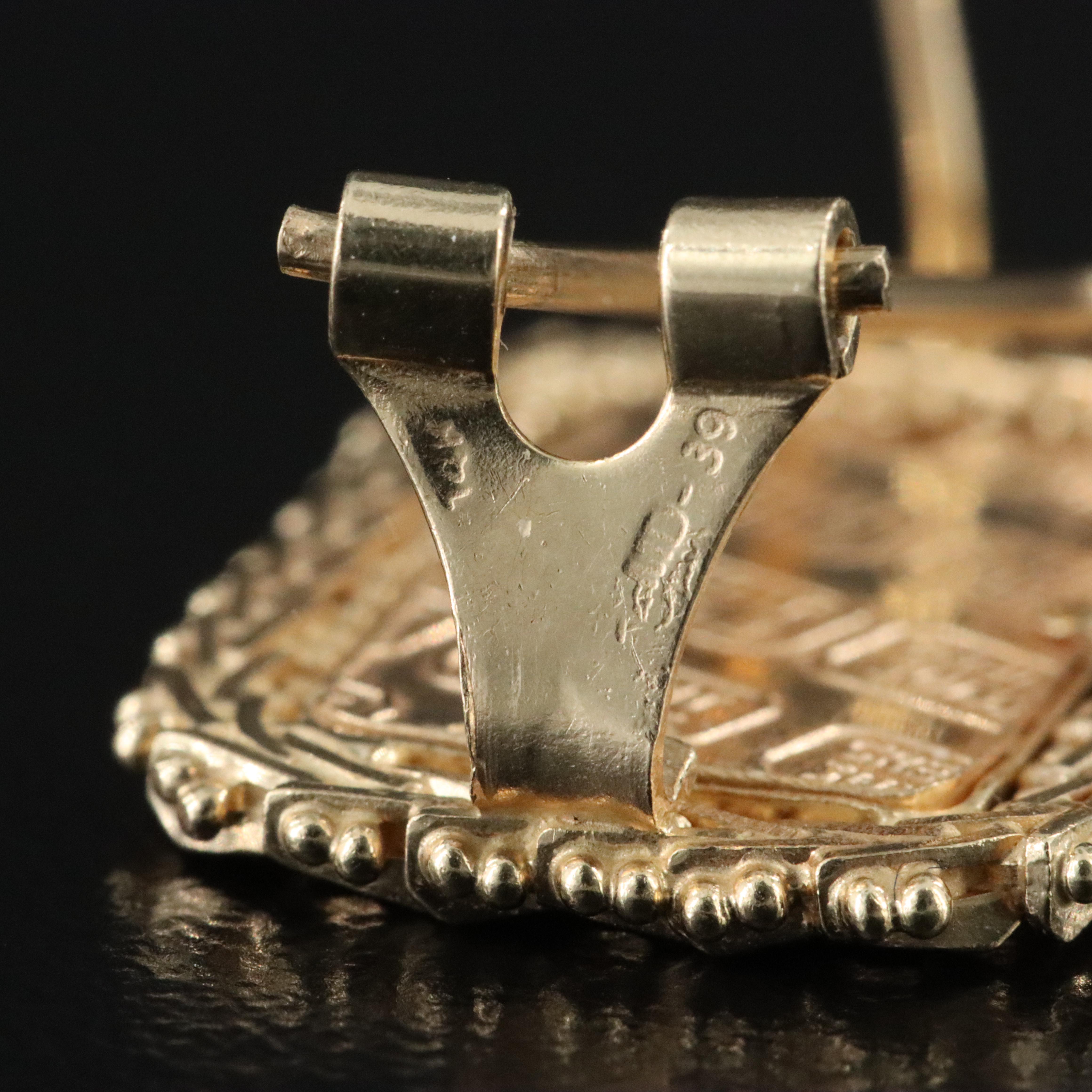 14K Replica Ingot Earrings