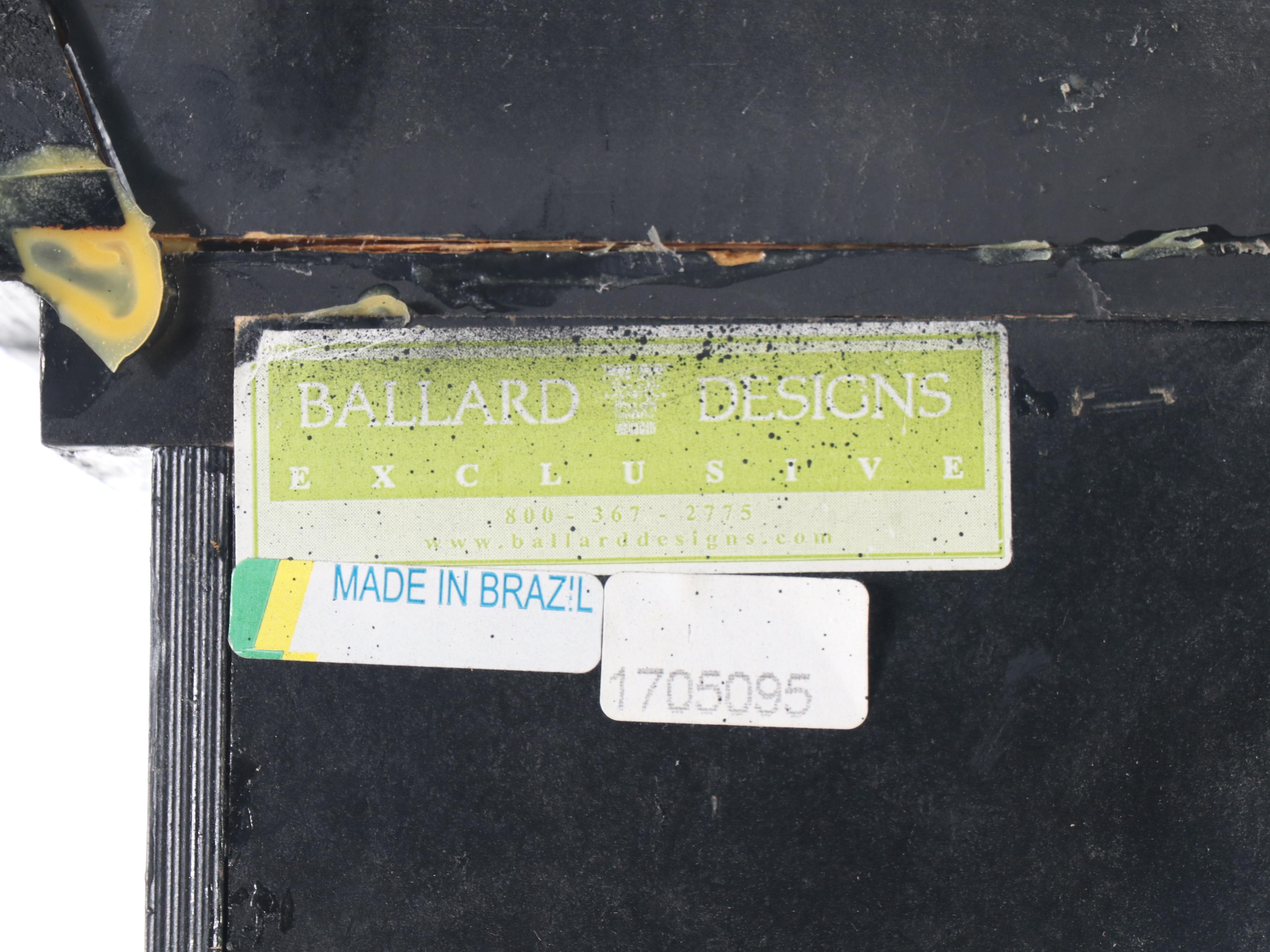 Ballard Designs Painted Wood Entertainment Armoire