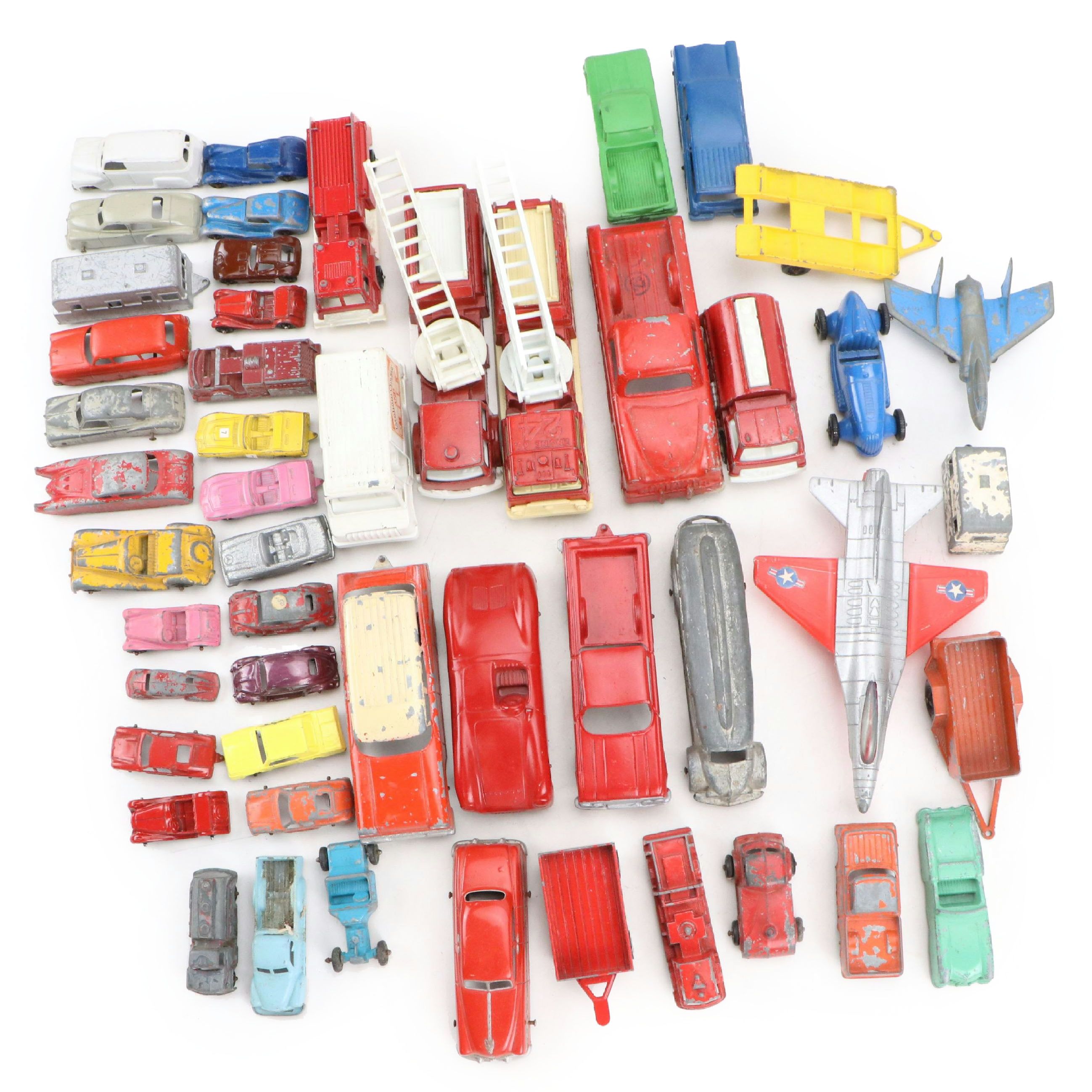 TootsieToy "1939 Mercedes," "Fire Truck" and More Toy Cars and Planes