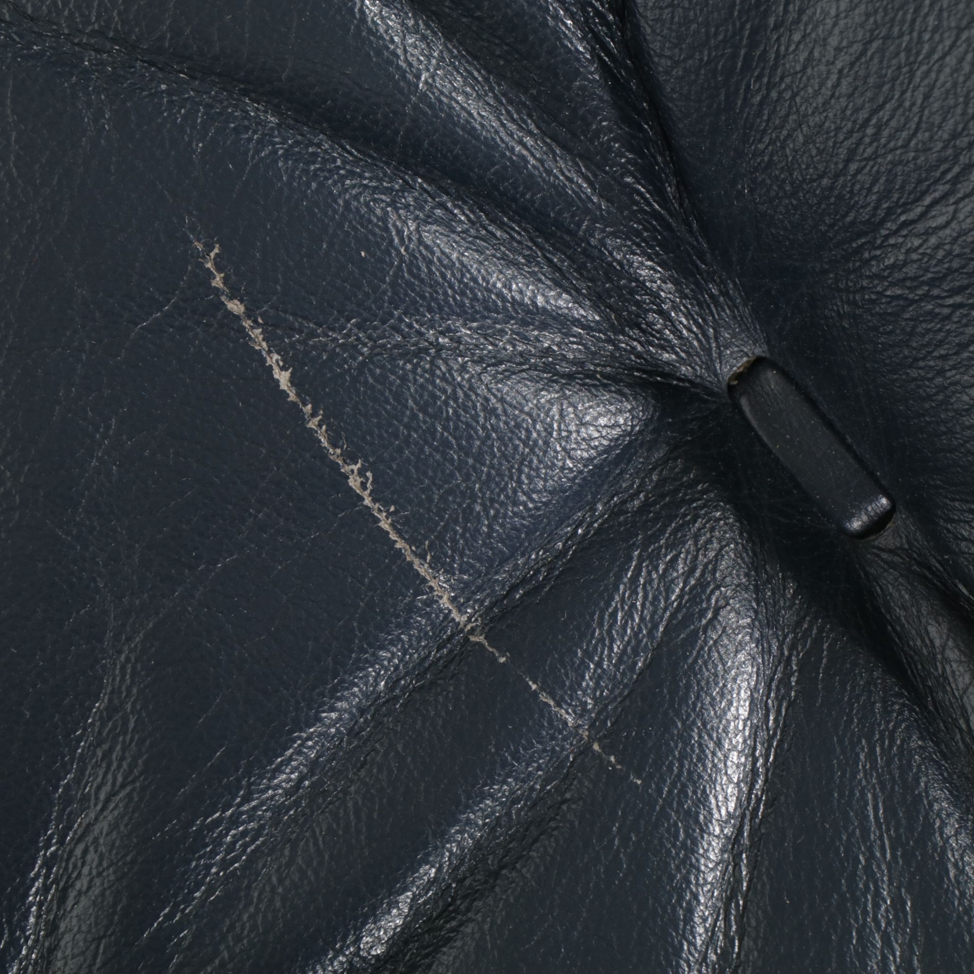 Ekornes Scandinavian Modern Formed Wood Leather Lounge Chair