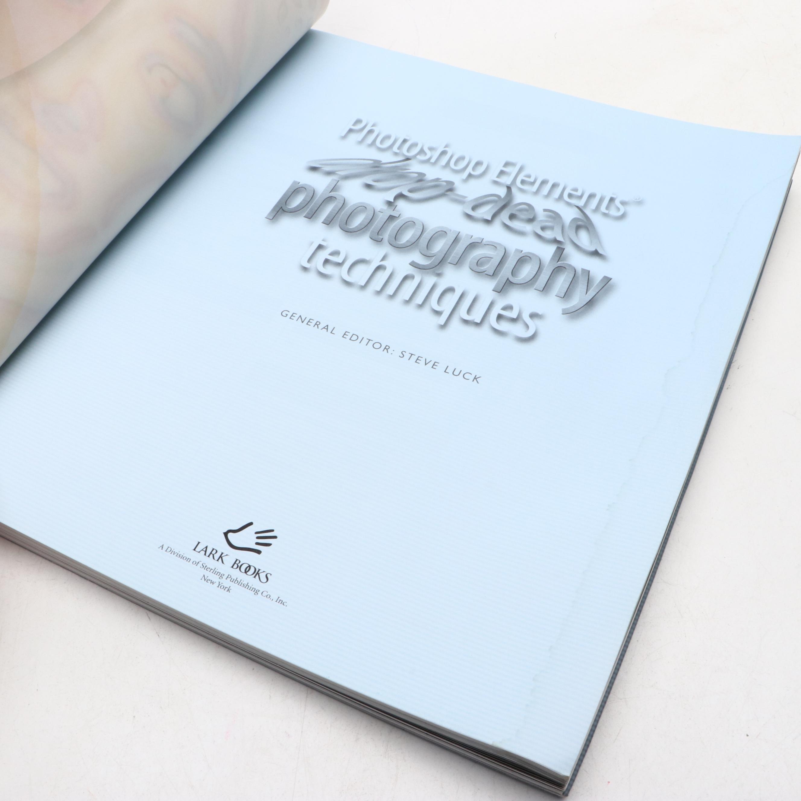 Digital Photography and Adobe Photoshop Instructional Books