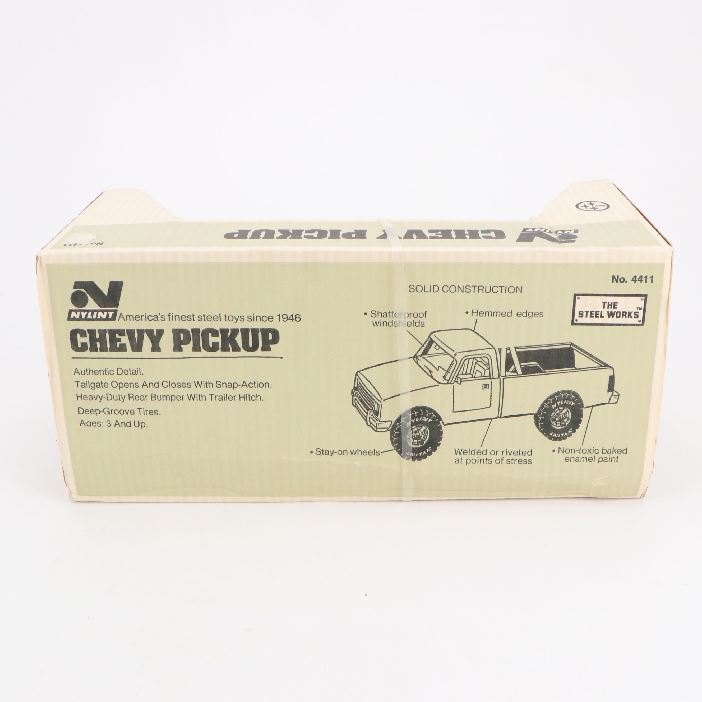 Nylint "Chevy Pickup" and Other Toy Trucks, 1970s