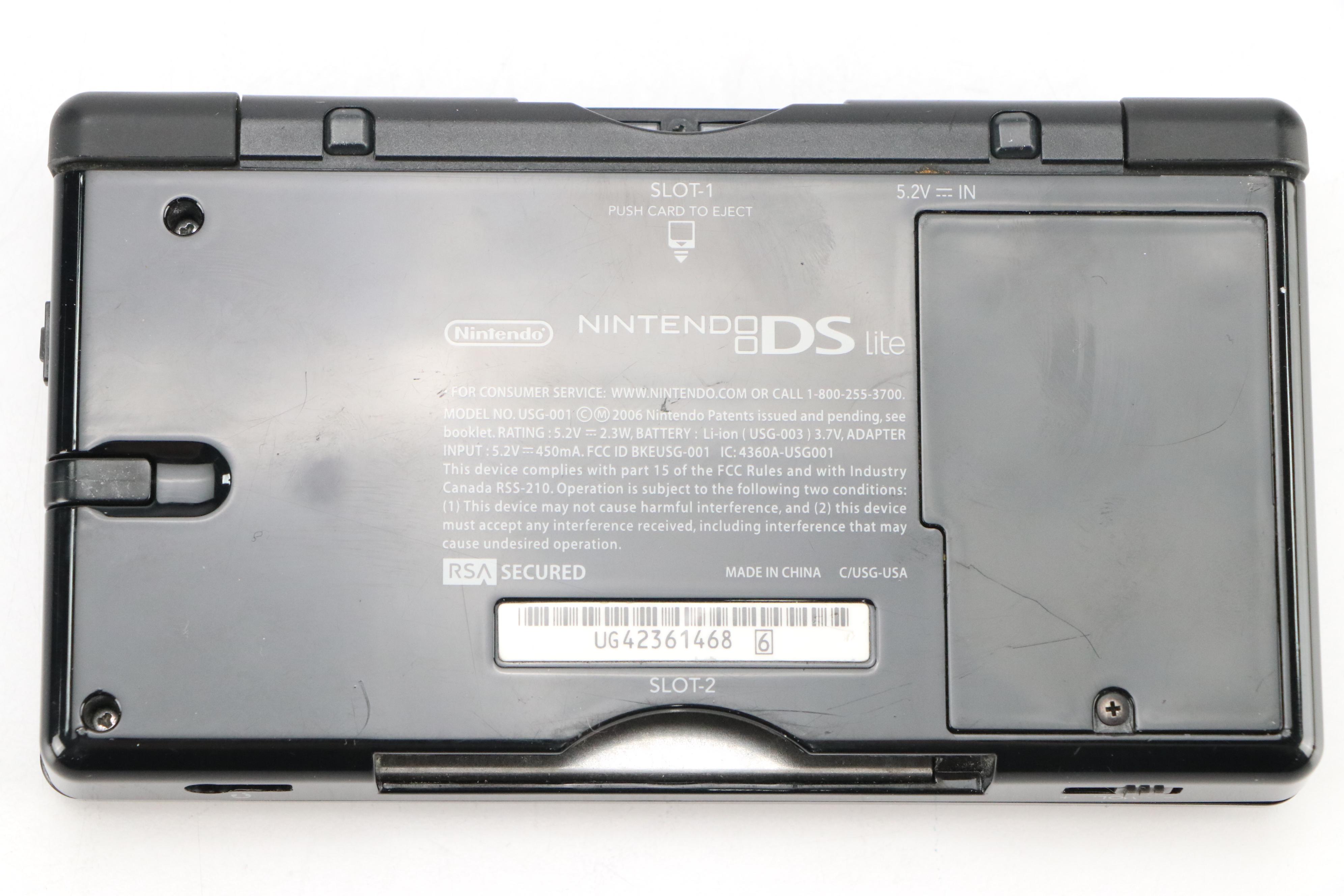 Nintendo DS Lite with "Madden '06," "Batman Begins," and More Games