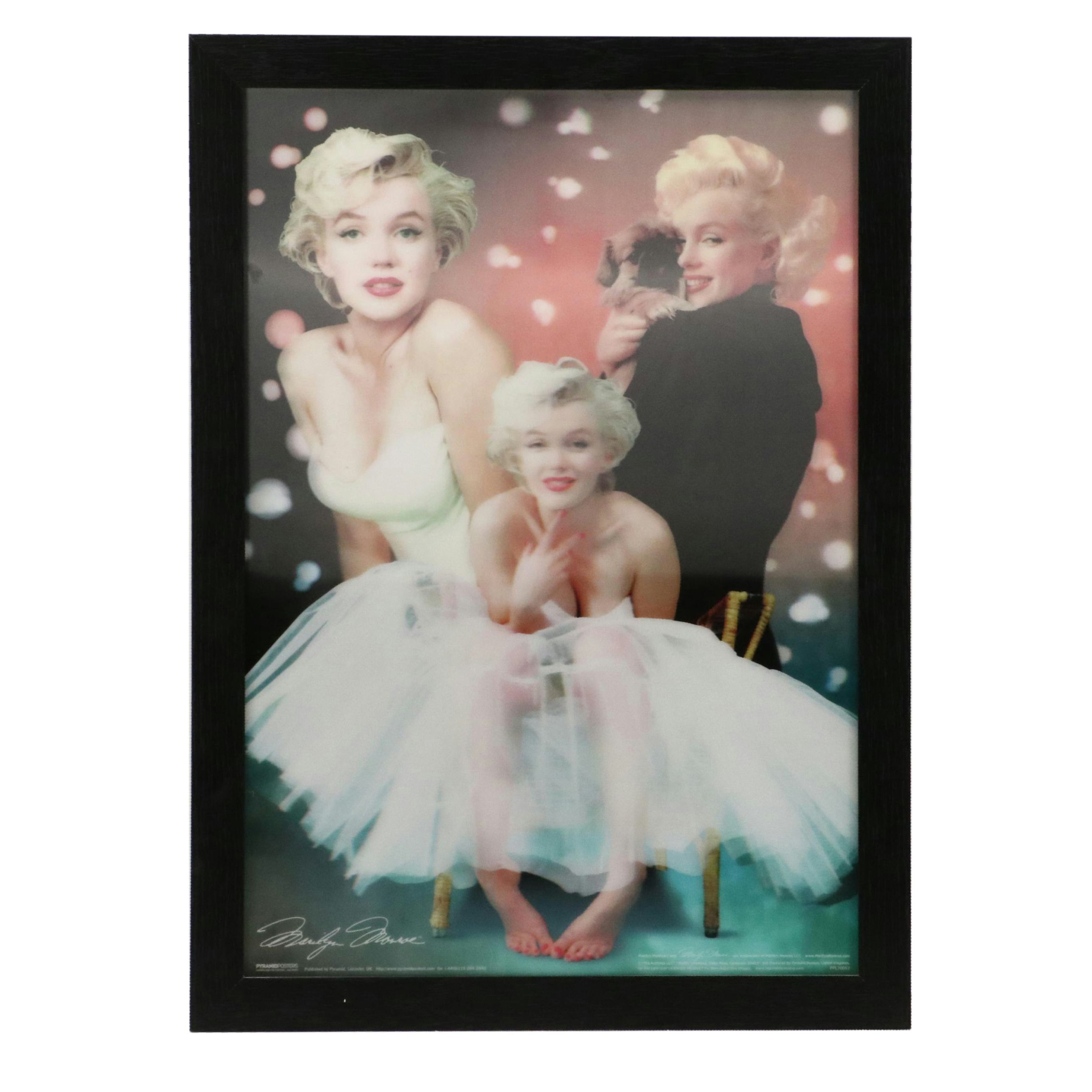 Offset Lithograph of Marilyn Monroe and James Dean After Paul Gassenheimer, 2007