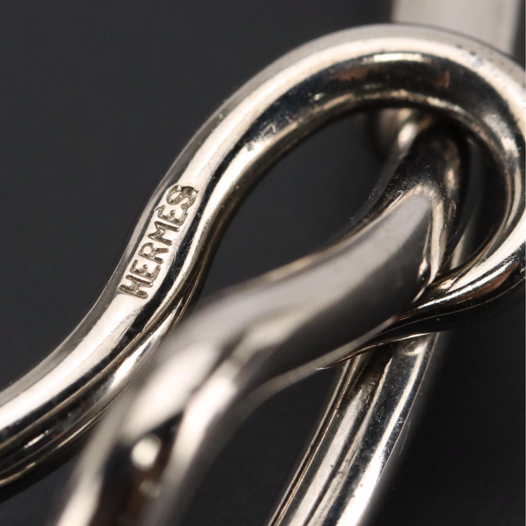 Hermès Jumbo Hook Braided Swift Leather Double Tour Bracelet