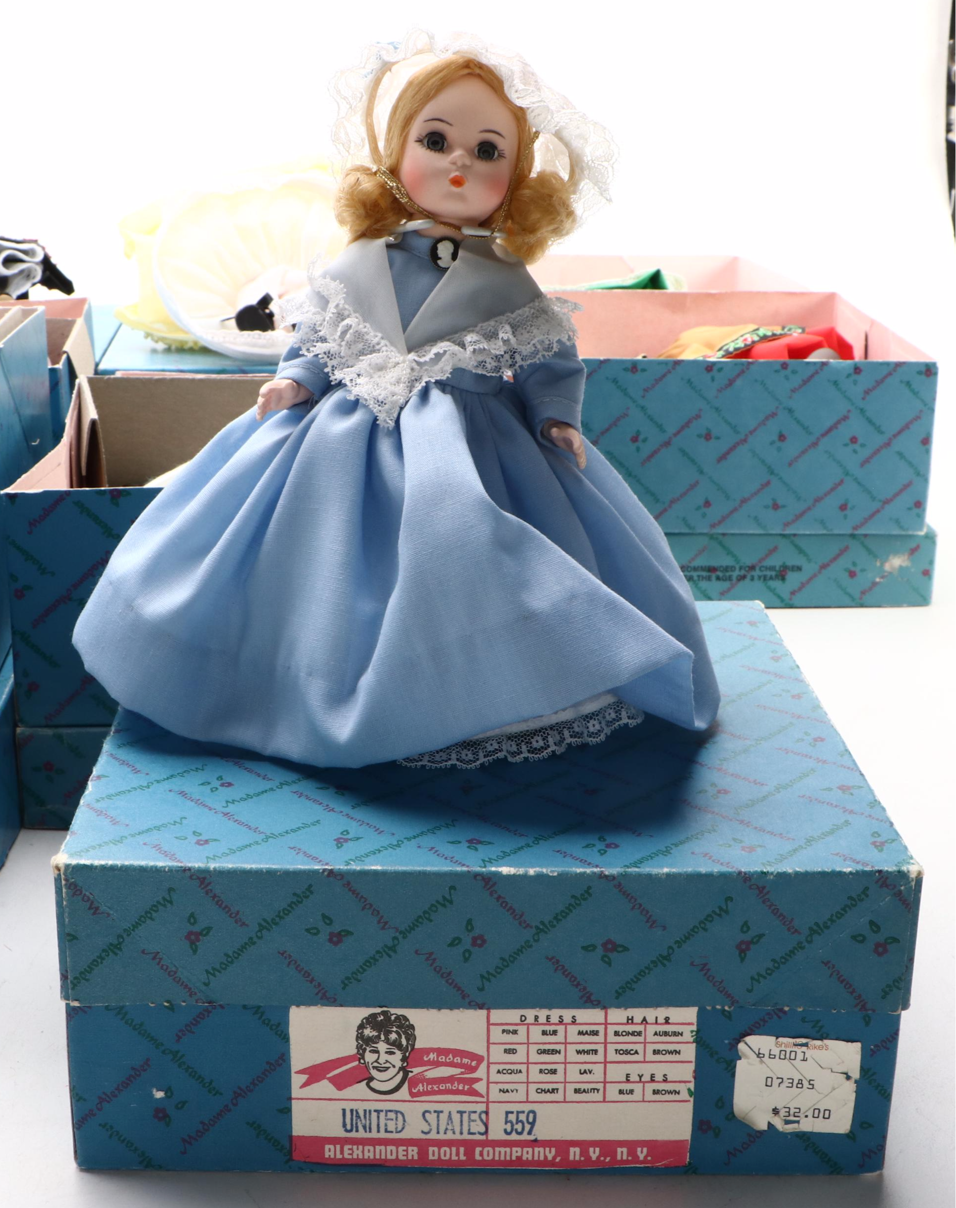 Madame Alexander "International" Dolls with Other Madame Alexander Dolls