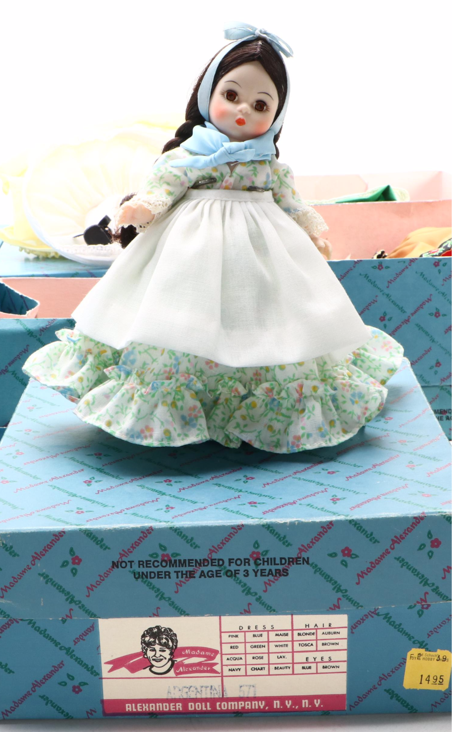 Madame Alexander "International" Dolls with Other Madame Alexander Dolls