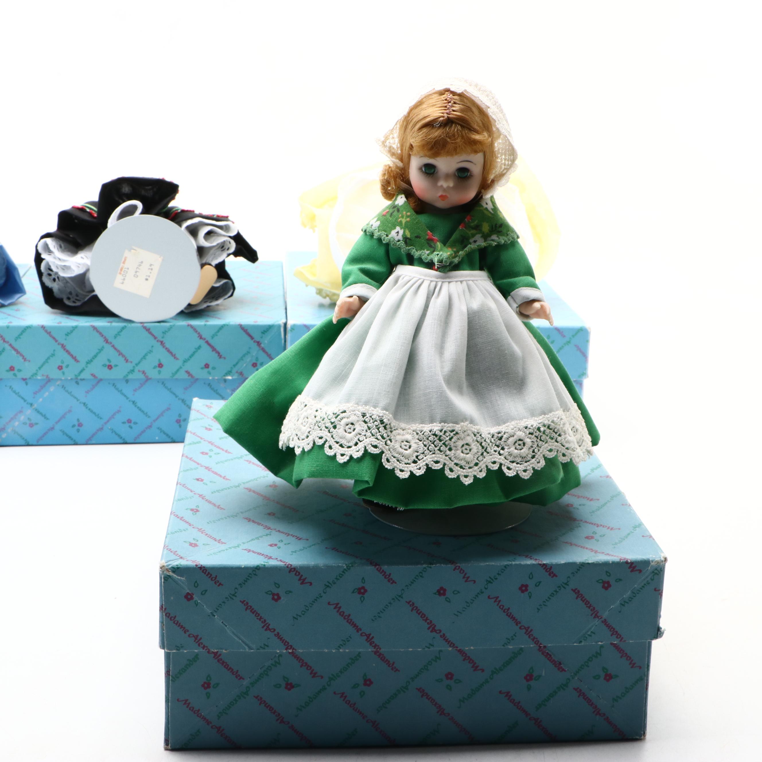 Madame Alexander "International" Dolls with Other Madame Alexander Dolls