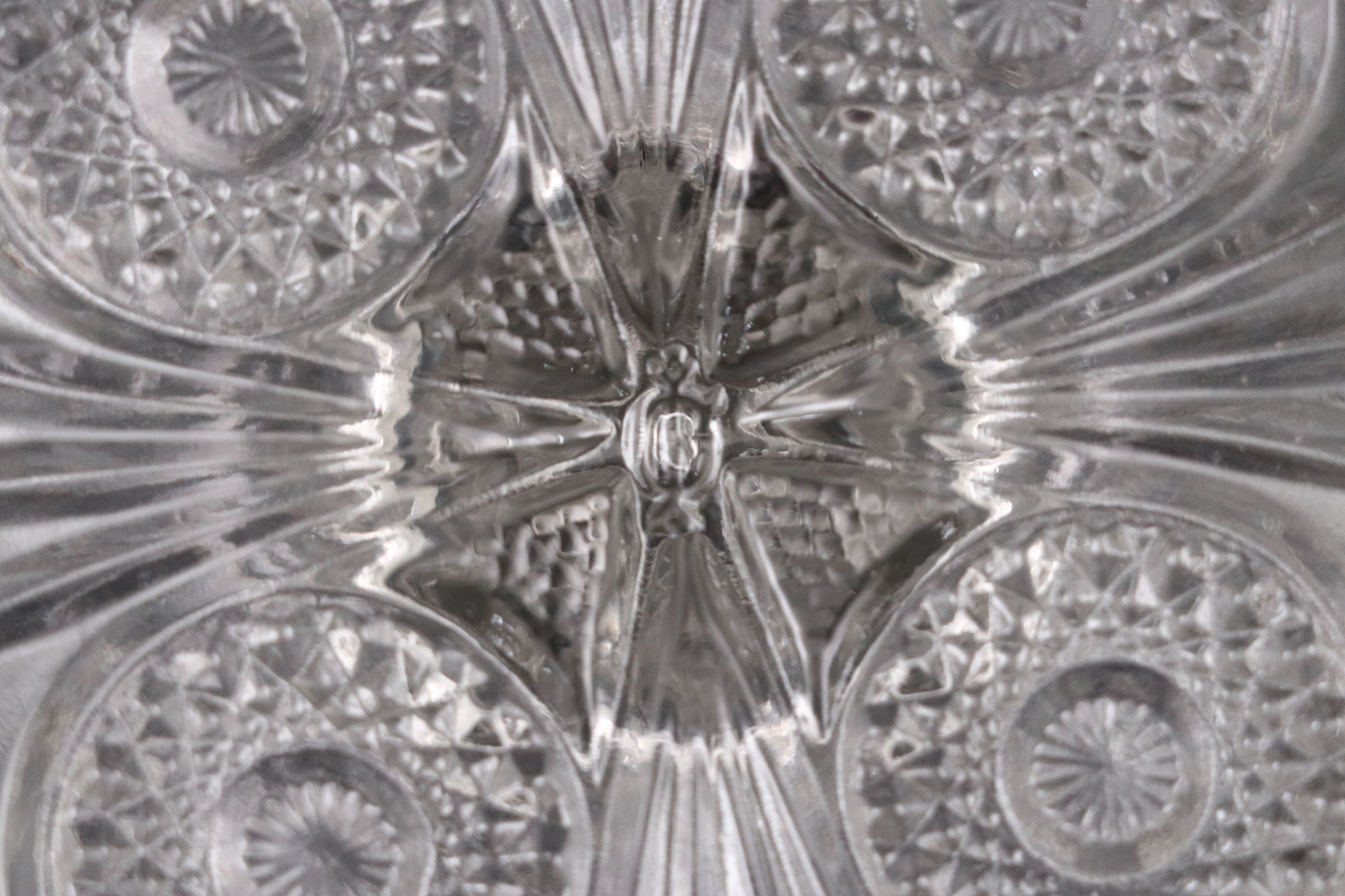 American Brilliant Cut Crystal and Glass Table Accessories