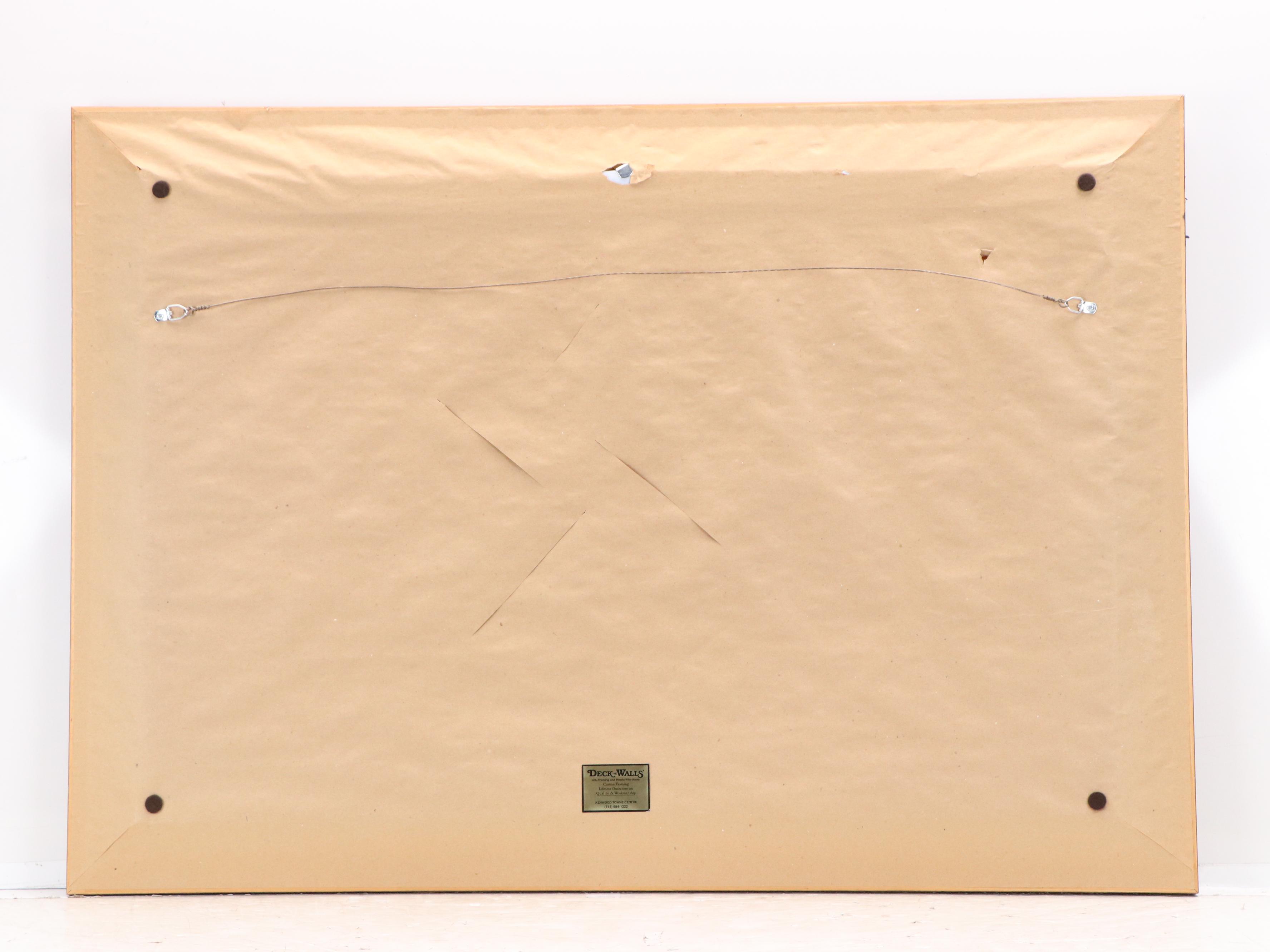 Floral Still Life Acrylic Painting of Sunflowers, Circa 2010