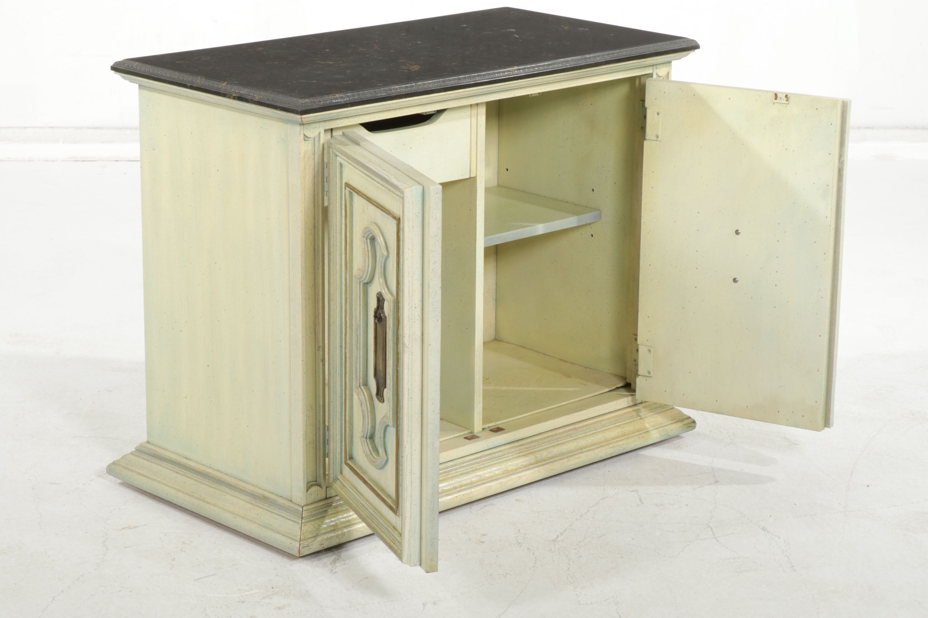 Stanley Furniture Spanish Baroque Cabinet with Faux Stone Top