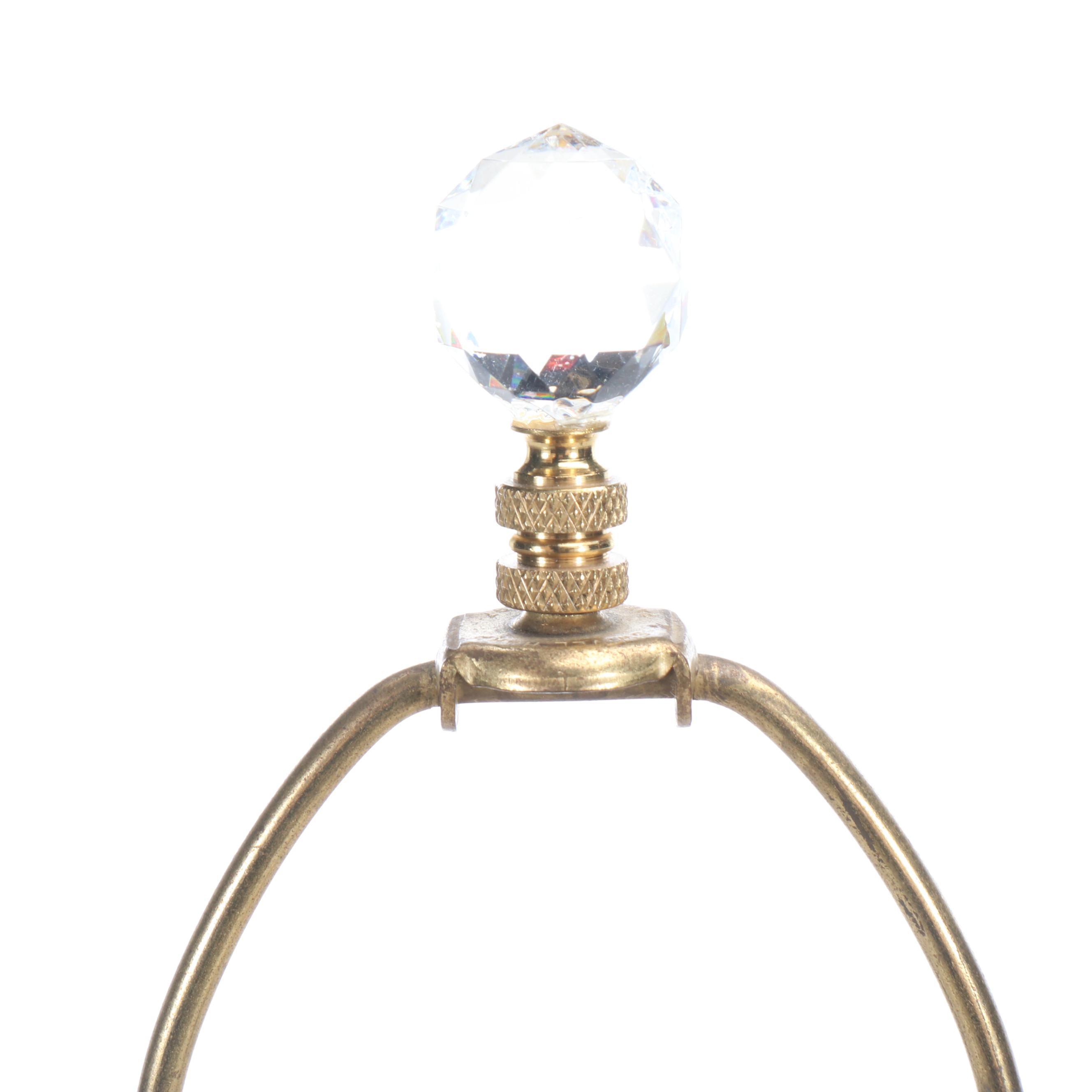 Italian Openwork Capdimonte Neoclassical Style Table Lamps