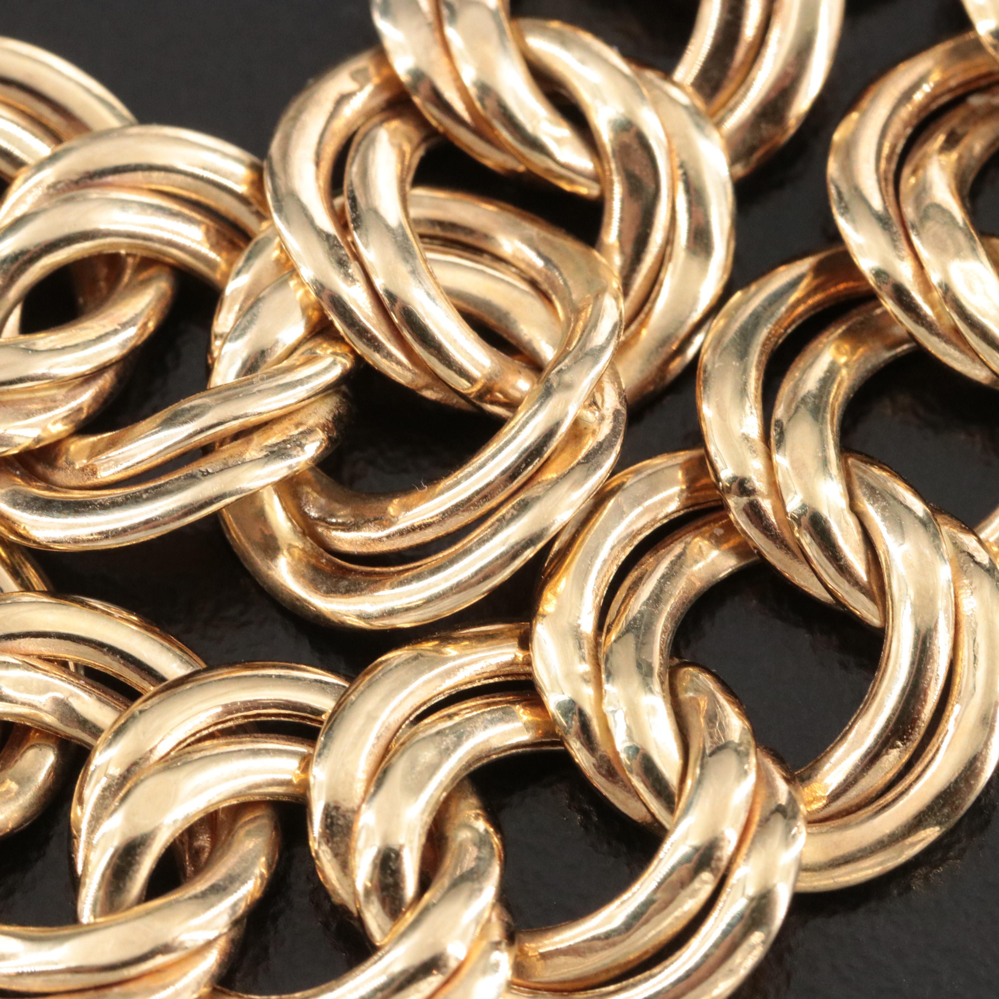 14K Garibaldi Chain Bracelet