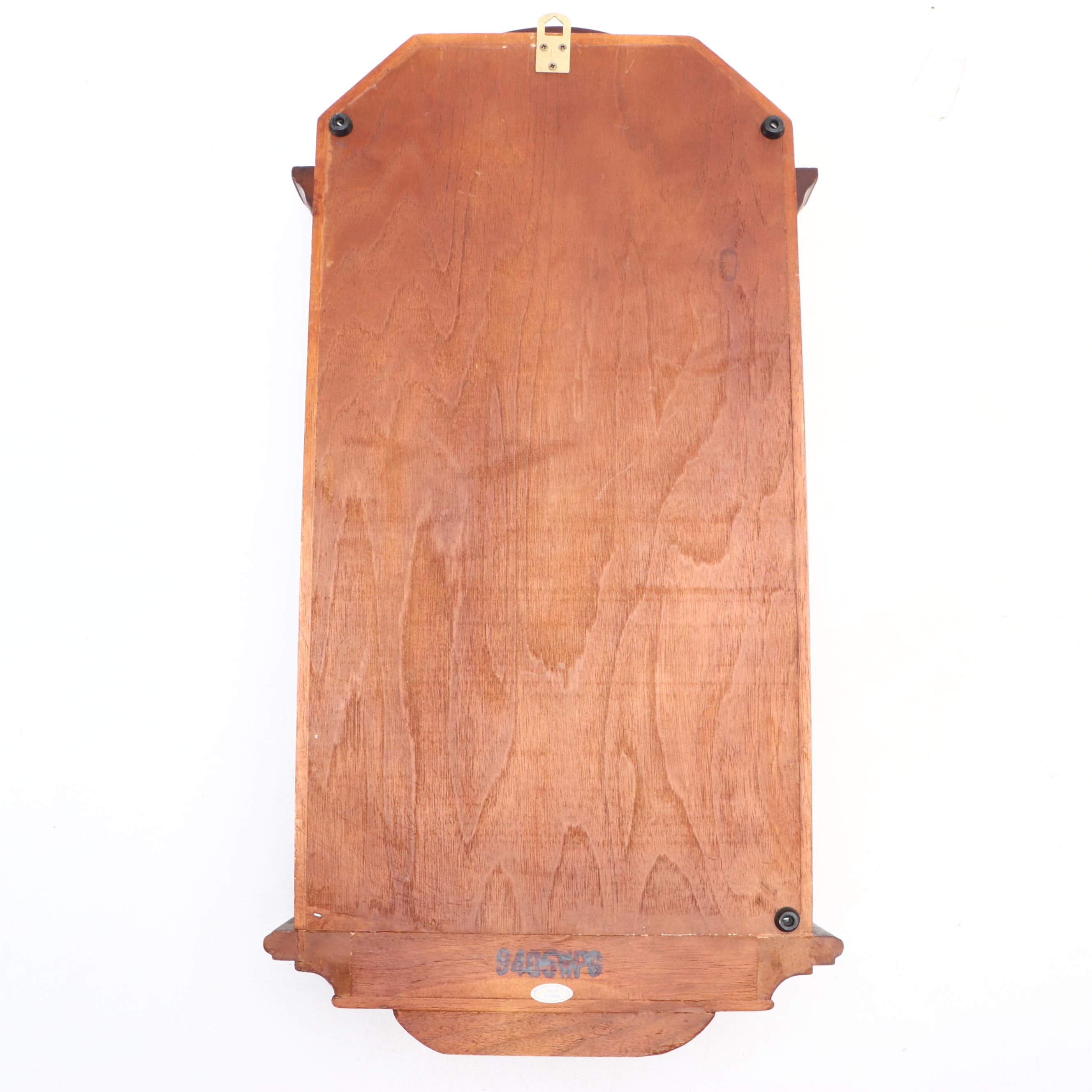 D & A Mechanical Pendulum Wood Wall Clock