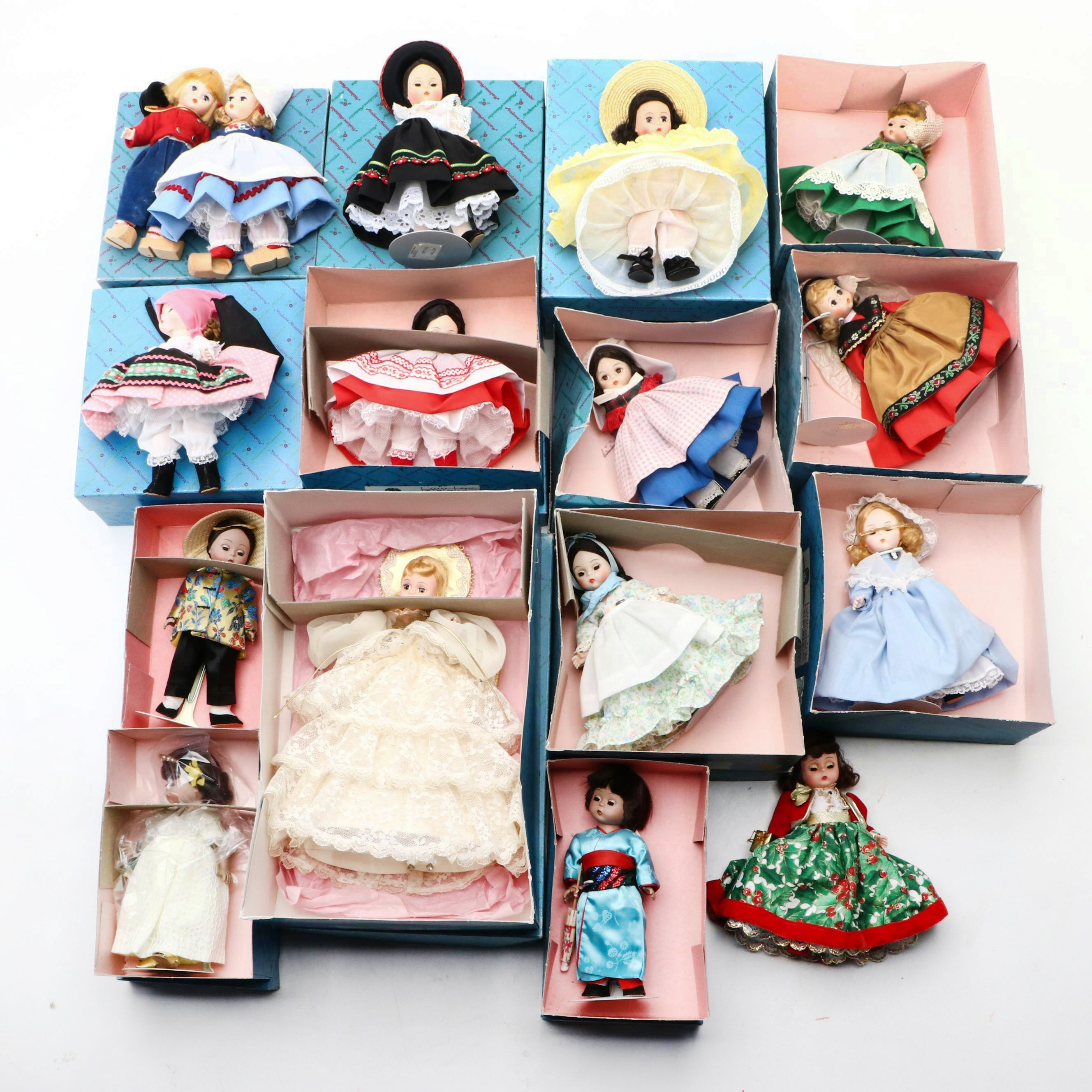 Madame Alexander "International" Dolls with Other Madame Alexander Dolls