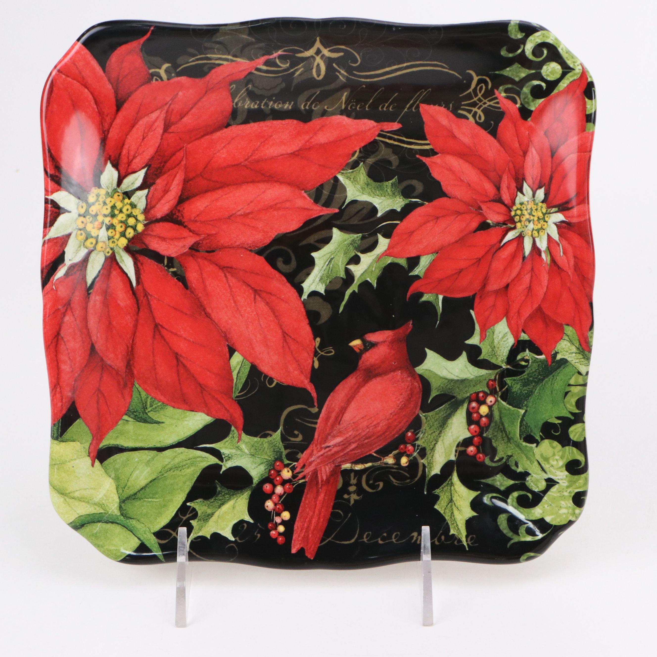 Mikasa "Holiday Bloom" Porcelain Candle Holders with More Christmas Décor