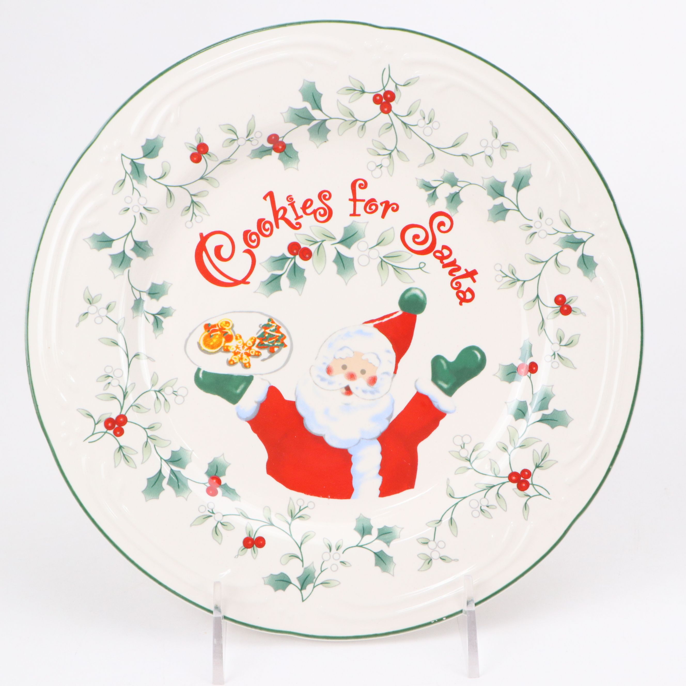 Mikasa "Holiday Bloom" Porcelain Candle Holders with More Christmas Décor