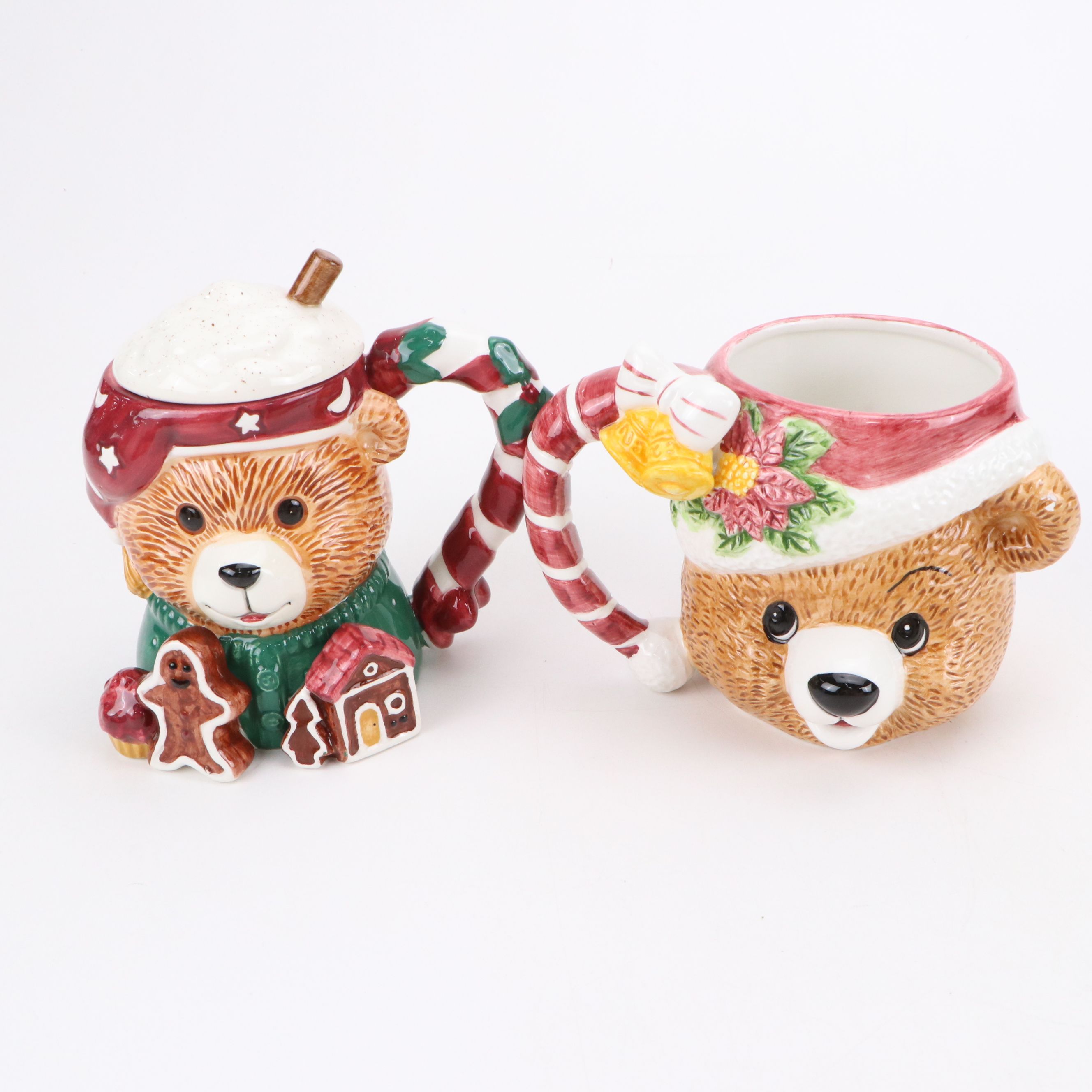 Mikasa "Holiday Bloom" Porcelain Candle Holders with More Christmas Décor