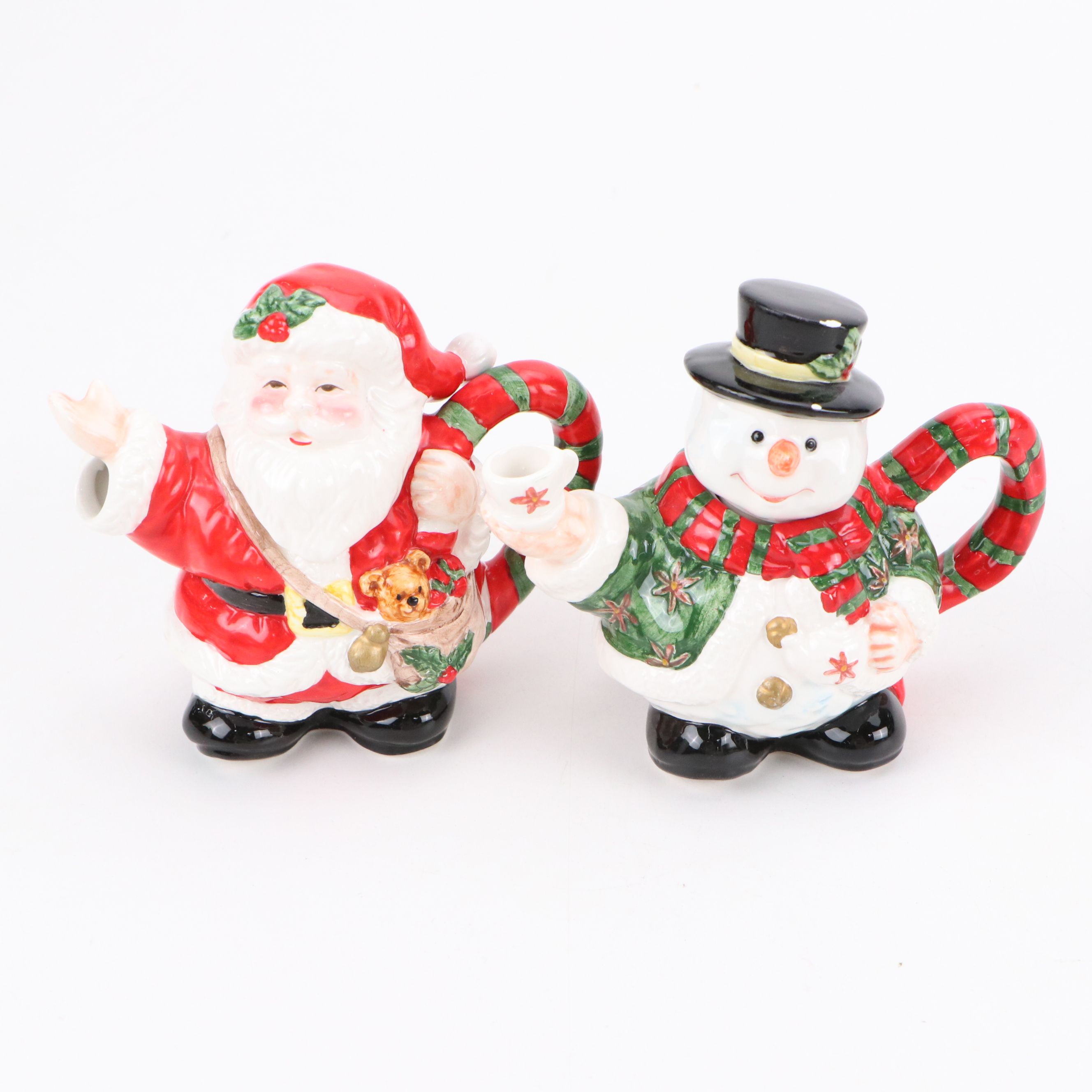 Mikasa "Holiday Bloom" Porcelain Candle Holders with More Christmas Décor
