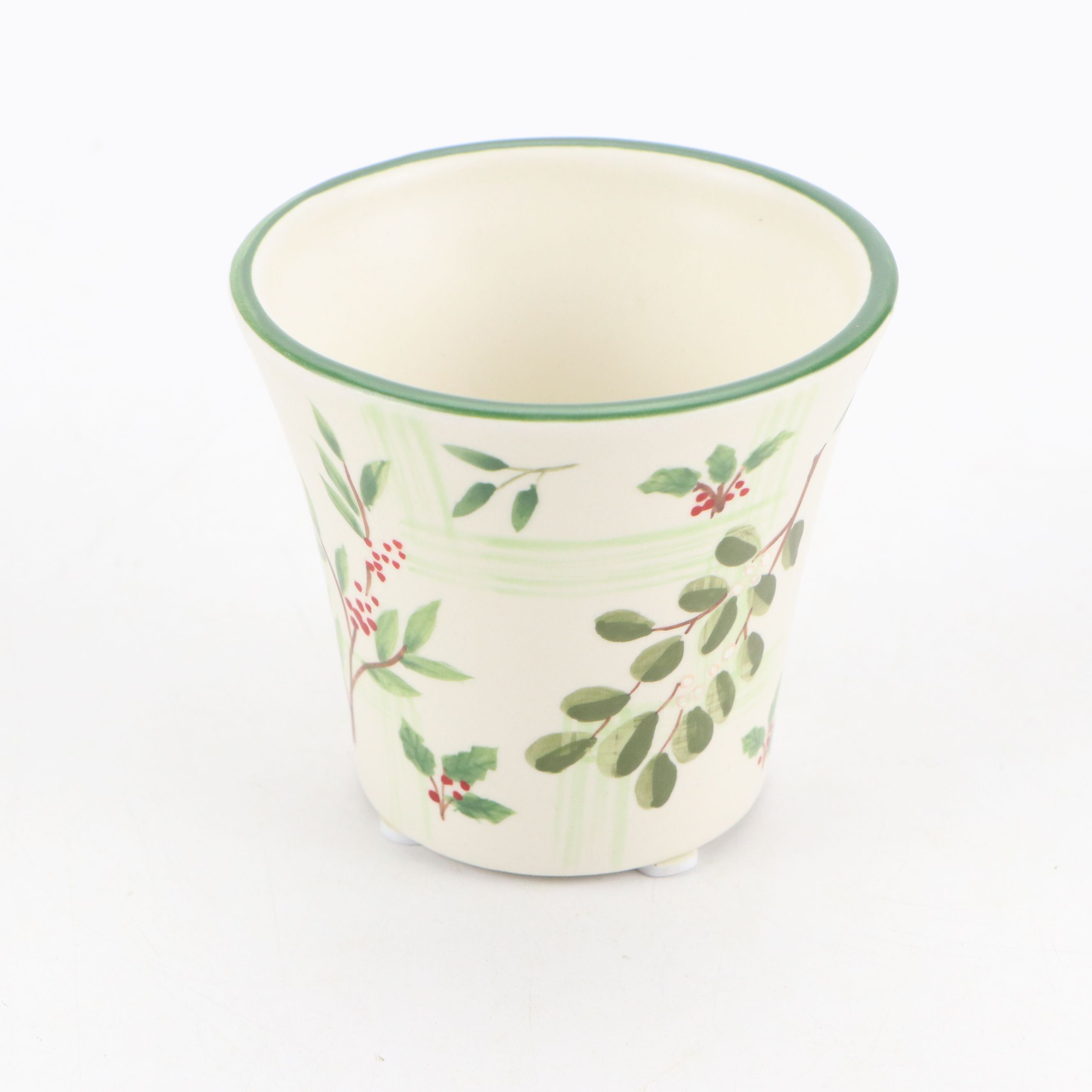 Mikasa "Holiday Bloom" Porcelain Candle Holders with More Christmas Décor