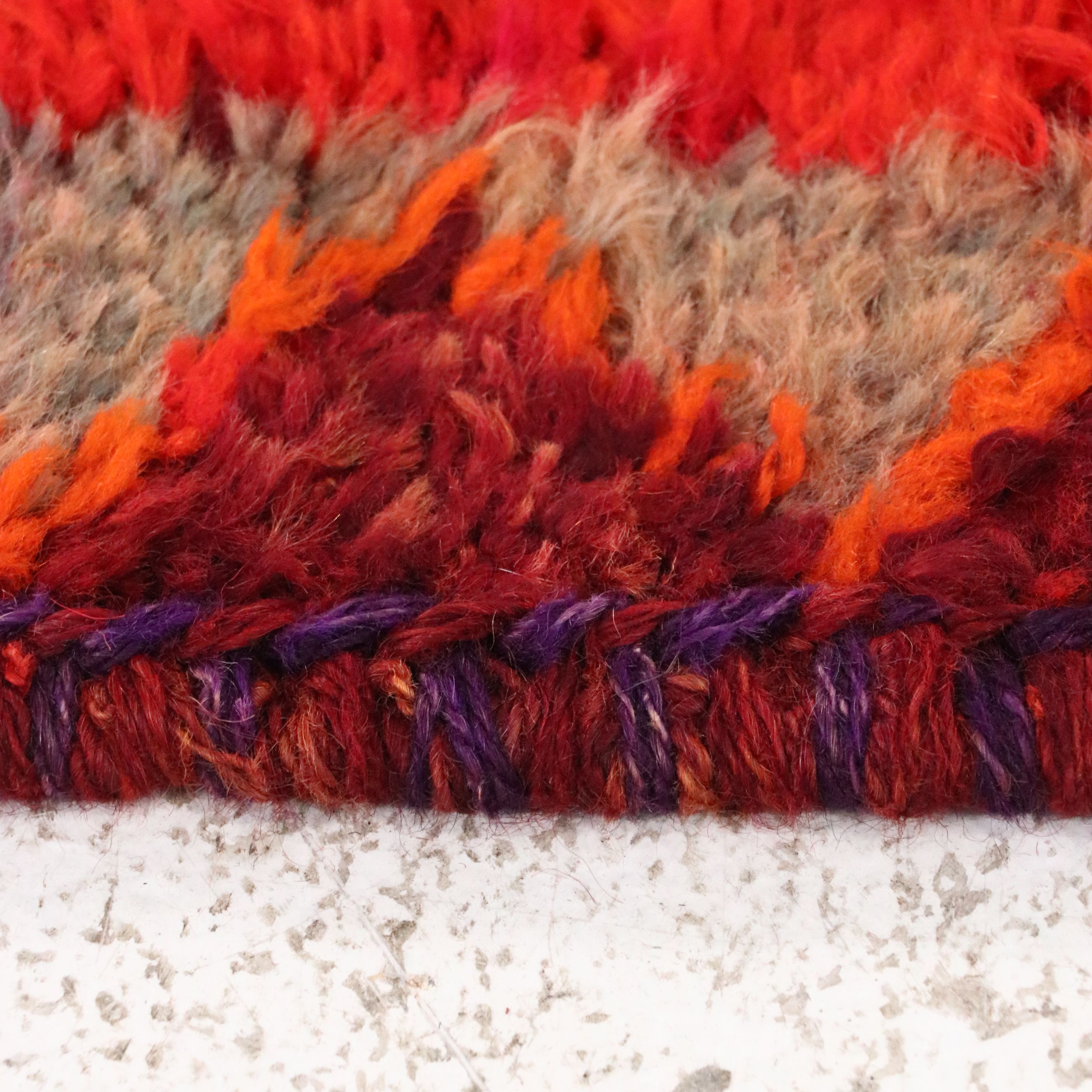 3'4 x 10'4 Hand-Knotted Turkish Village Carpet Runner