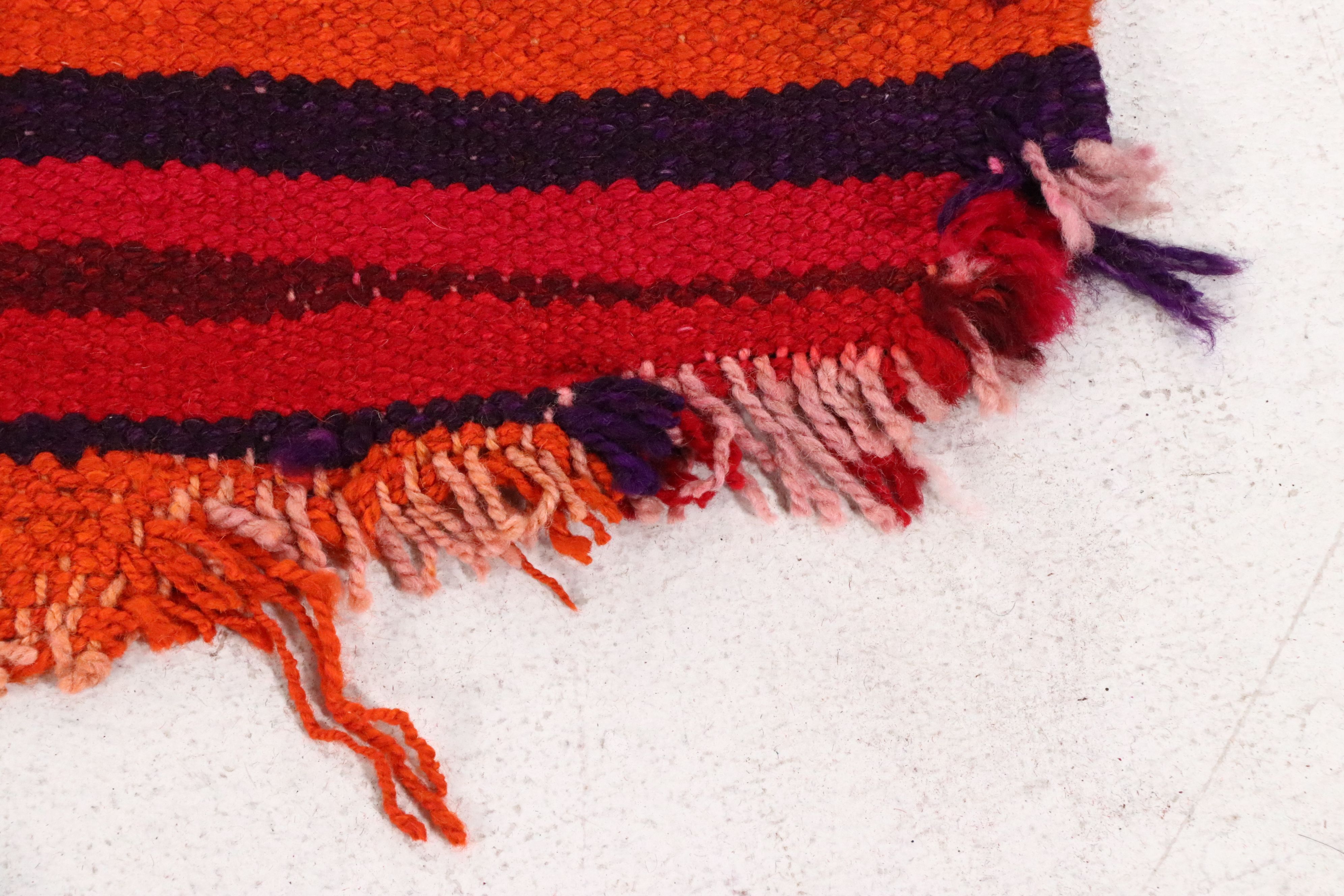 3'4 x 10'4 Hand-Knotted Turkish Village Carpet Runner