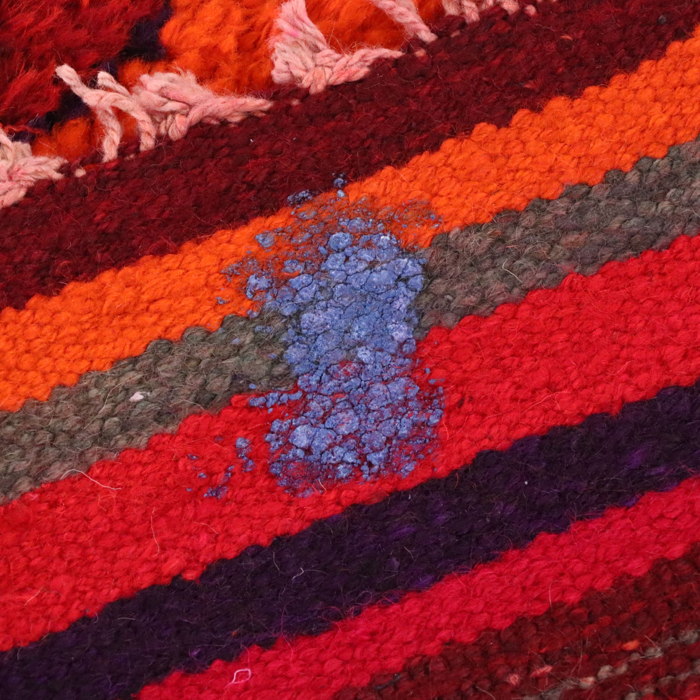 3'4 x 10'4 Hand-Knotted Turkish Village Carpet Runner