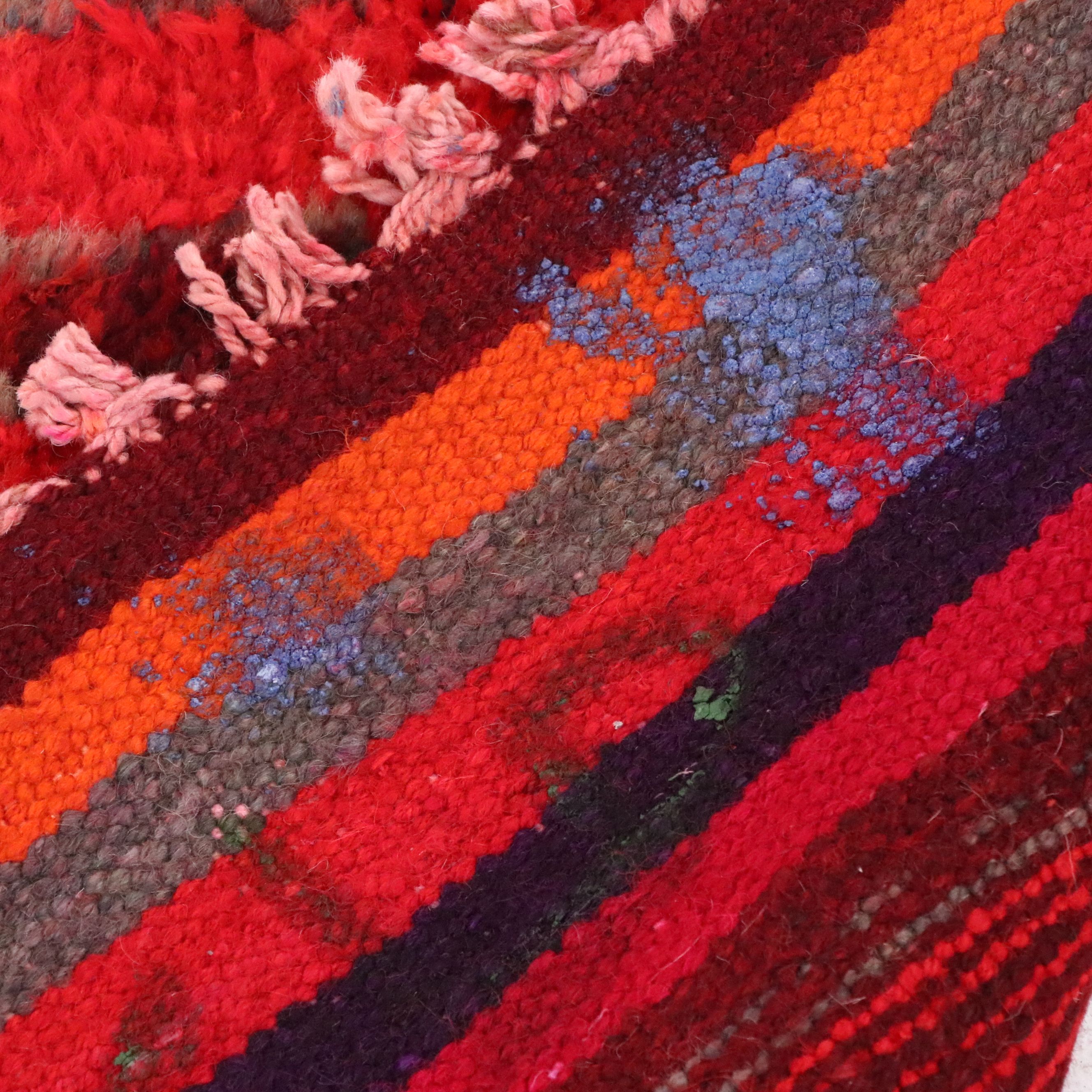 3'4 x 10'4 Hand-Knotted Turkish Village Carpet Runner