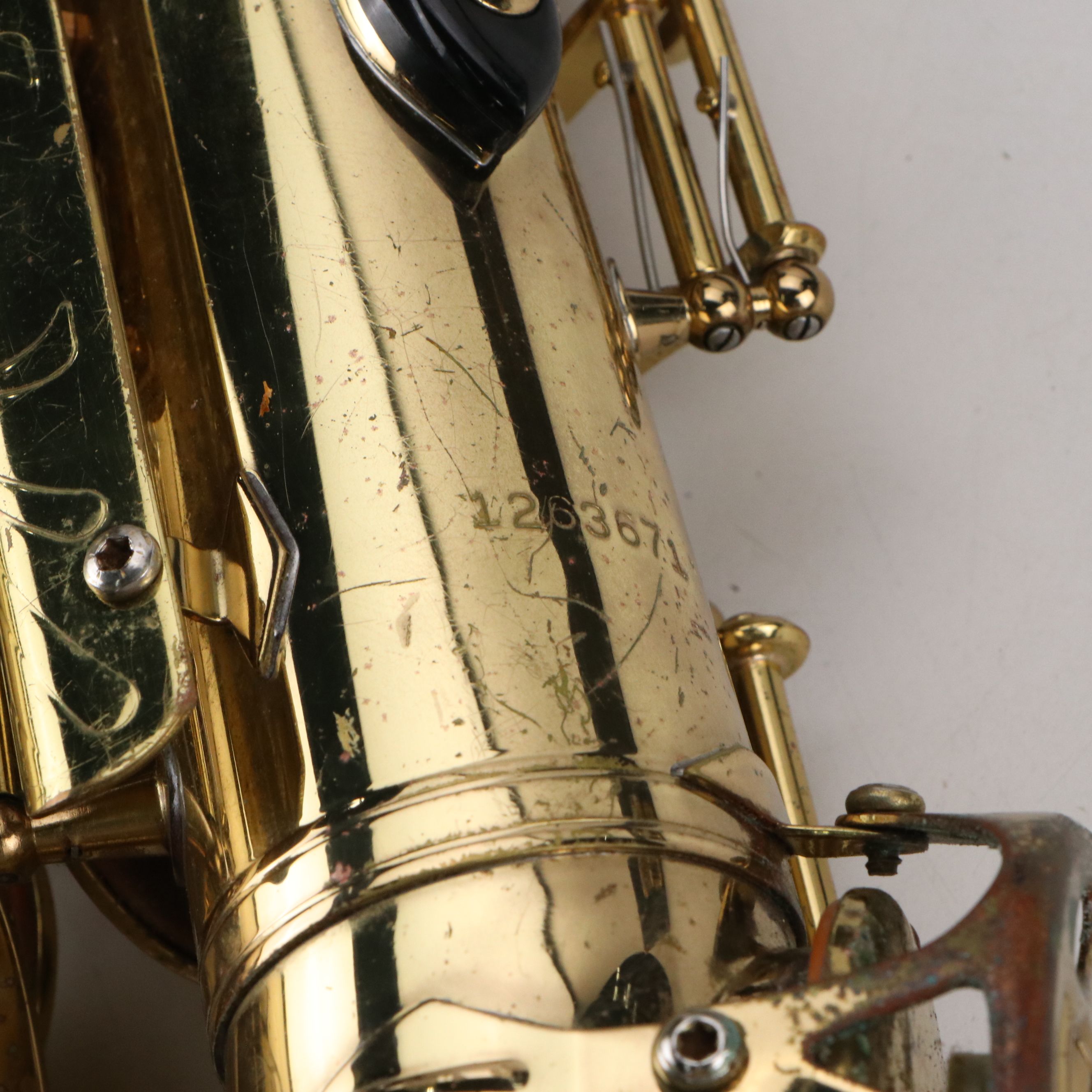 Selmer USA Alto Saxophone with Hardback Case, Late 20th Century